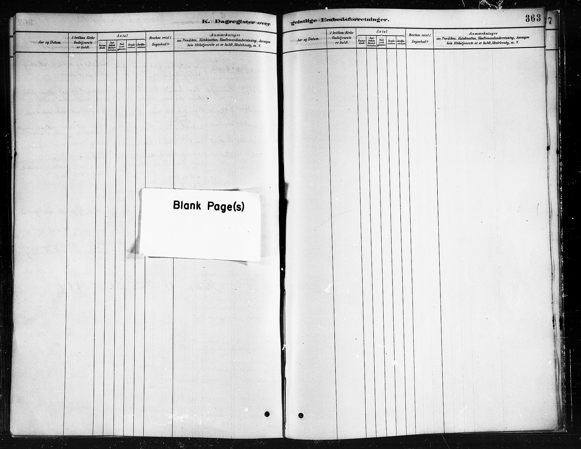 Ministerialprotokoller, klokkerbøker og fødselsregistre - Nordland, AV/SAT-A-1459/893/L1335: Ministerialbok nr. 893A08 /1, 1878-1884, s. 363