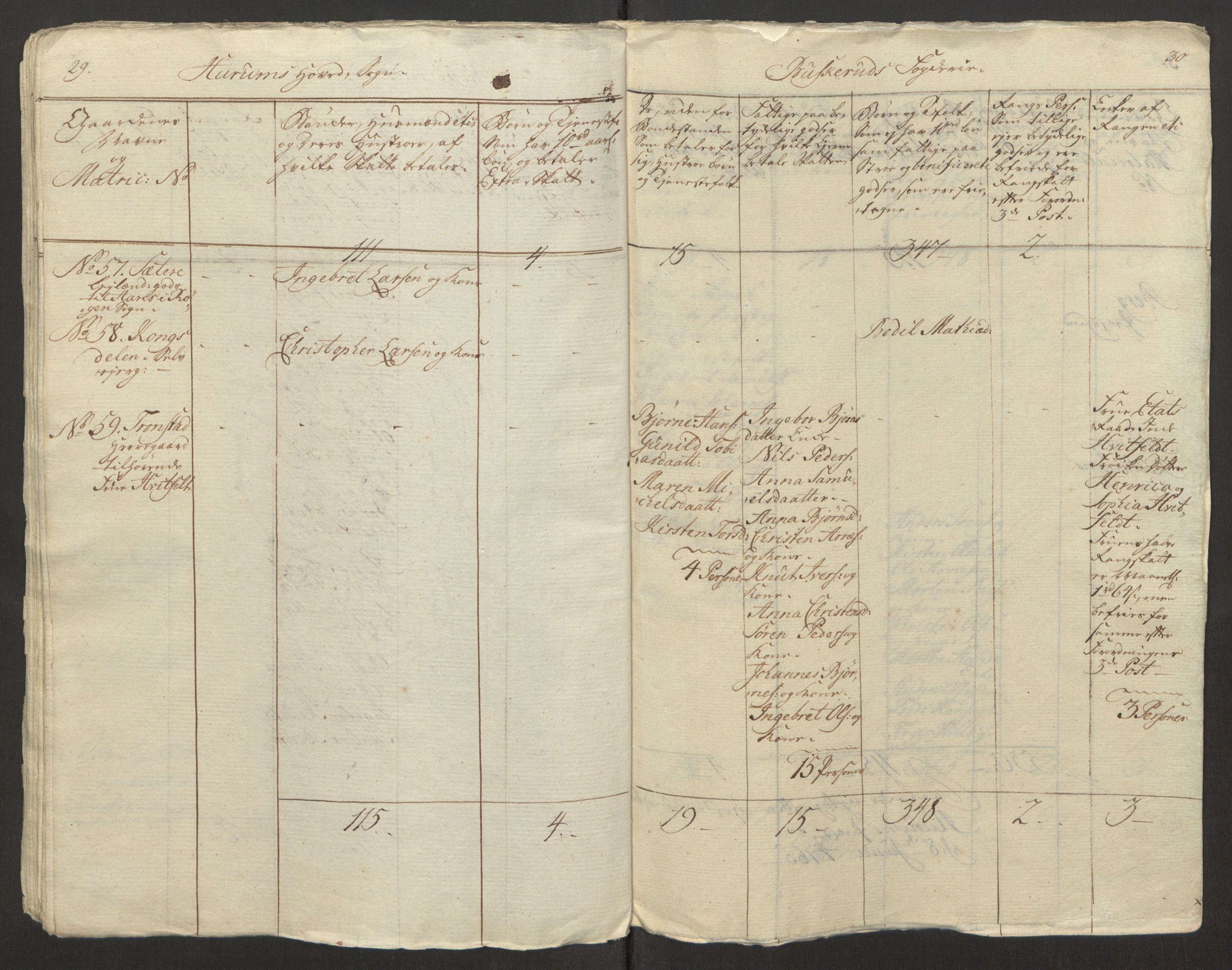 Rentekammeret inntil 1814, Reviderte regnskaper, Fogderegnskap, AV/RA-EA-4092/R31/L1834: Ekstraskatten Hurum, Røyken, Eiker, Lier og Buskerud, 1765, s. 90