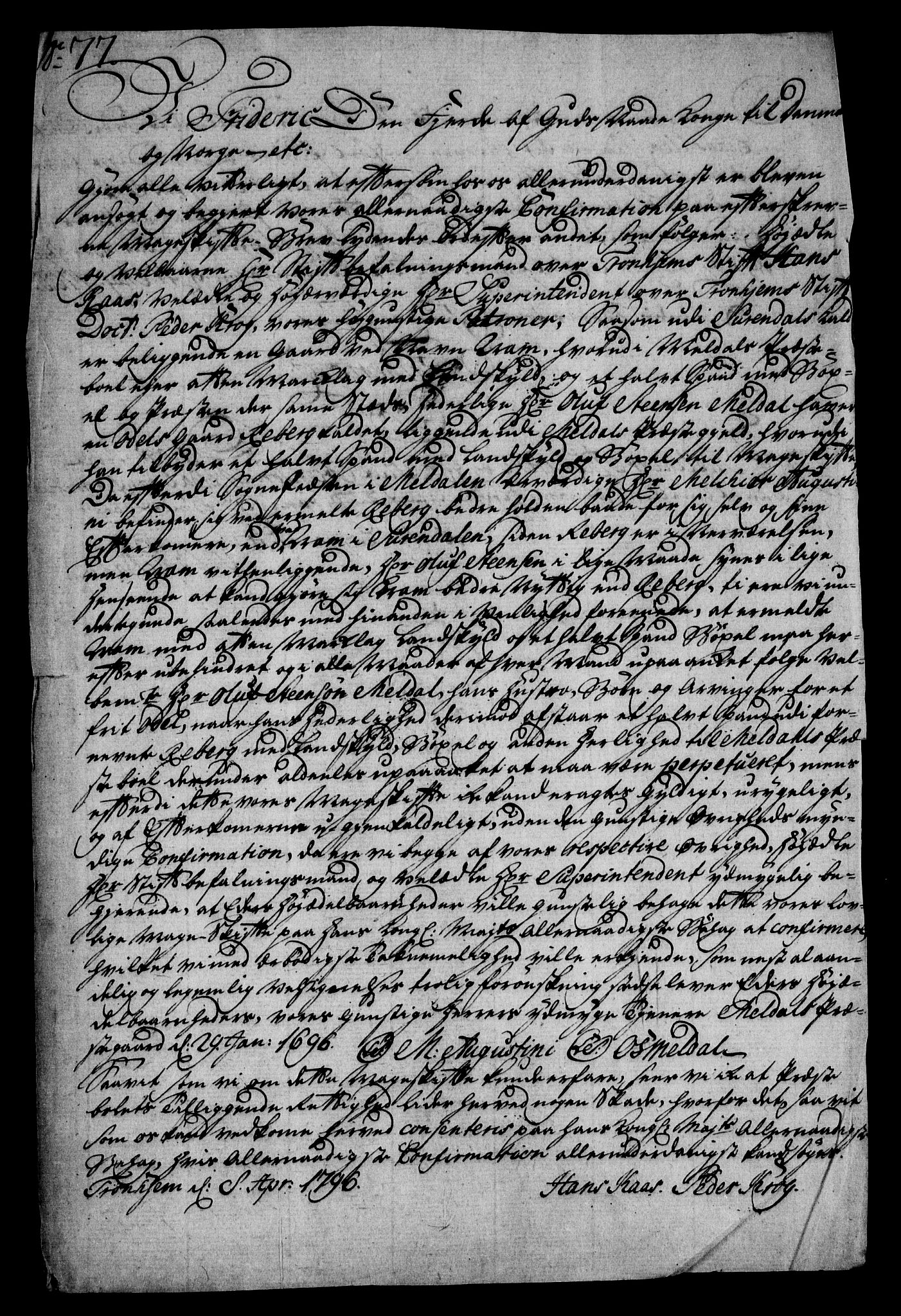 Rentekammeret inntil 1814, Realistisk ordnet avdeling, AV/RA-EA-4070/On/L0013: [Jj 14]: Forskjellige dokumenter om krongodset i Norge, 1672-1722, s. 160
