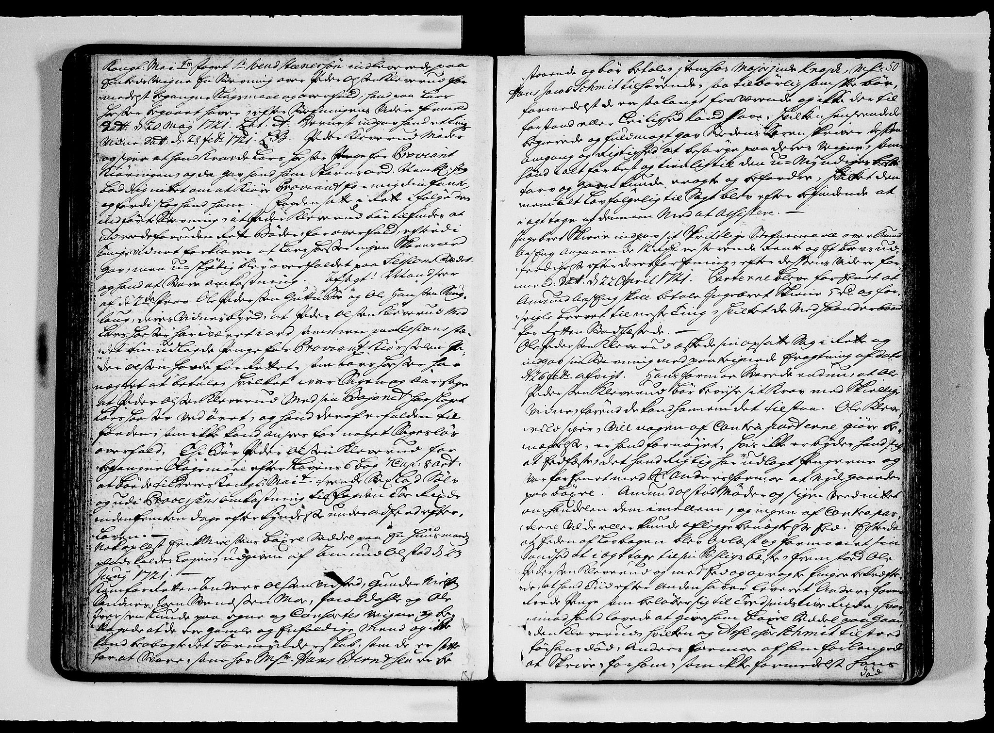 Sorenskriverier i Gudbrandsdalen, SAH/TING-036/G/Gb/Gbc/L0008/0002: Tingbok - Nord- og Sør-Gudbrandsdal / 8B, 1720-1722, s. 49b-50a