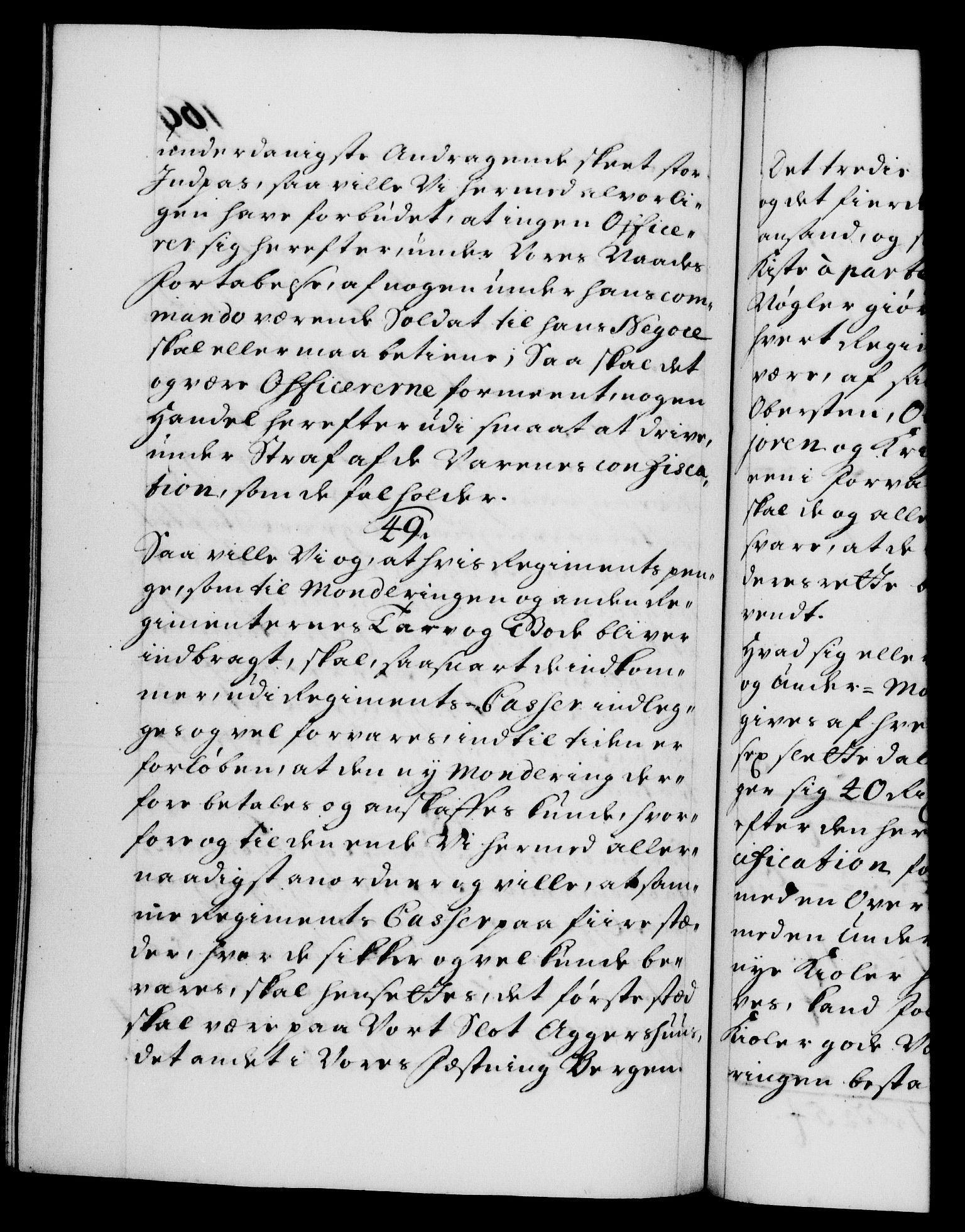 Danske Kanselli 1572-1799, RA/EA-3023/F/Fc/Fca/Fcaa/L0019: Norske registre, 1704-1707, s. 169b