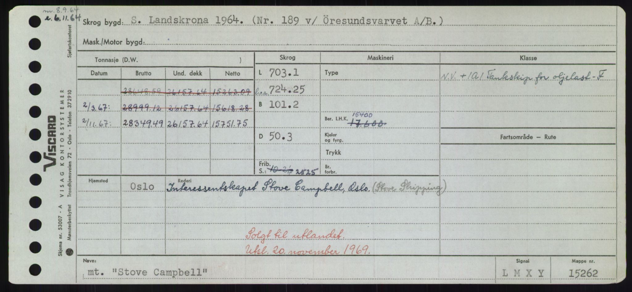 Sjøfartsdirektoratet med forløpere, Skipsmålingen, RA/S-1627/H/Hd/L0036: Fartøy, St, s. 569