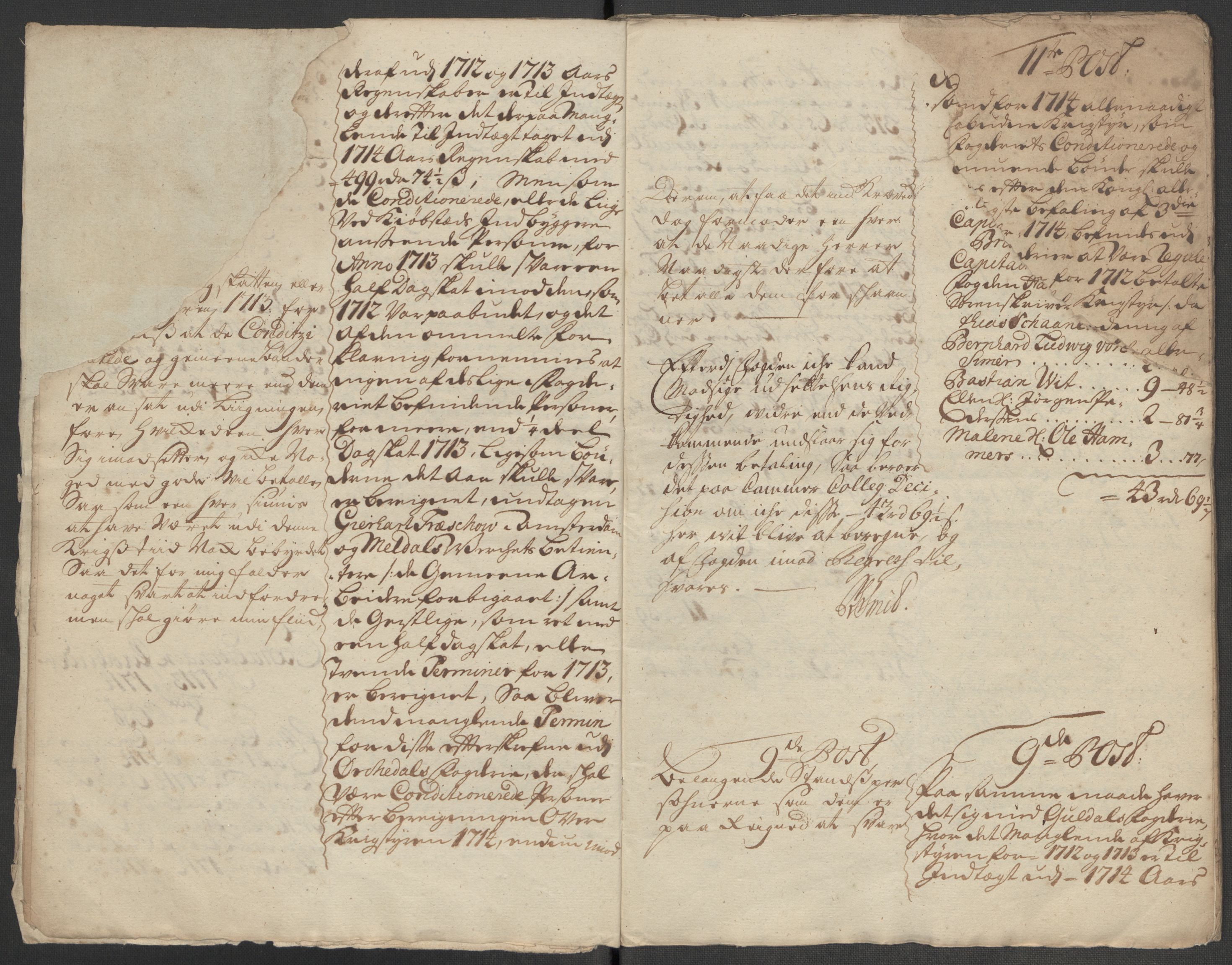 Rentekammeret inntil 1814, Reviderte regnskaper, Fogderegnskap, RA/EA-4092/R60/L3965: Fogderegnskap Orkdal og Gauldal, 1714, s. 547