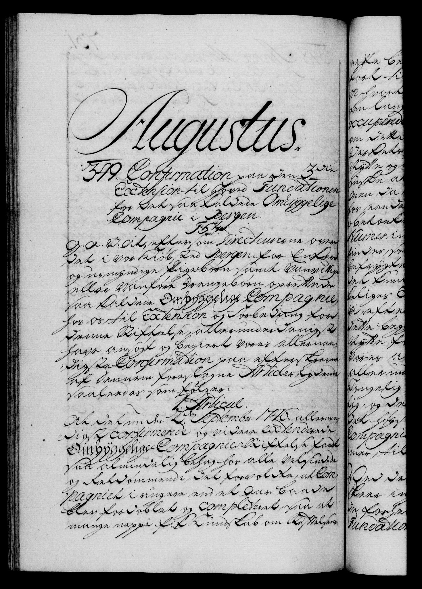 Danske Kanselli 1572-1799, RA/EA-3023/F/Fc/Fca/Fcaa/L0035: Norske registre, 1746-1748, s. 731b