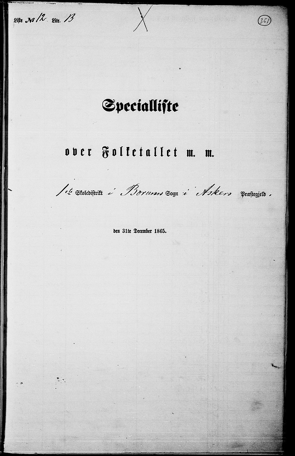 RA, Folketelling 1865 for 0220P Asker prestegjeld, 1865, s. 335