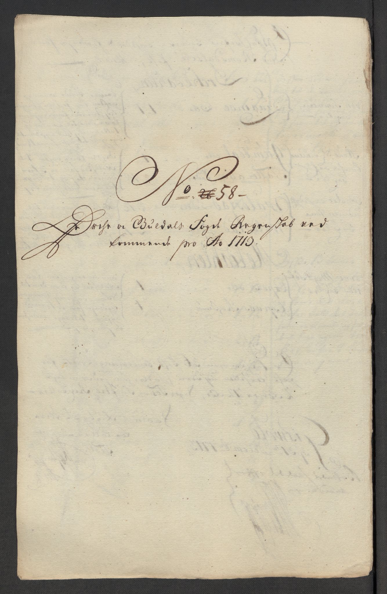 Rentekammeret inntil 1814, Reviderte regnskaper, Fogderegnskap, RA/EA-4092/R60/L3964: Fogderegnskap Orkdal og Gauldal, 1713, s. 456