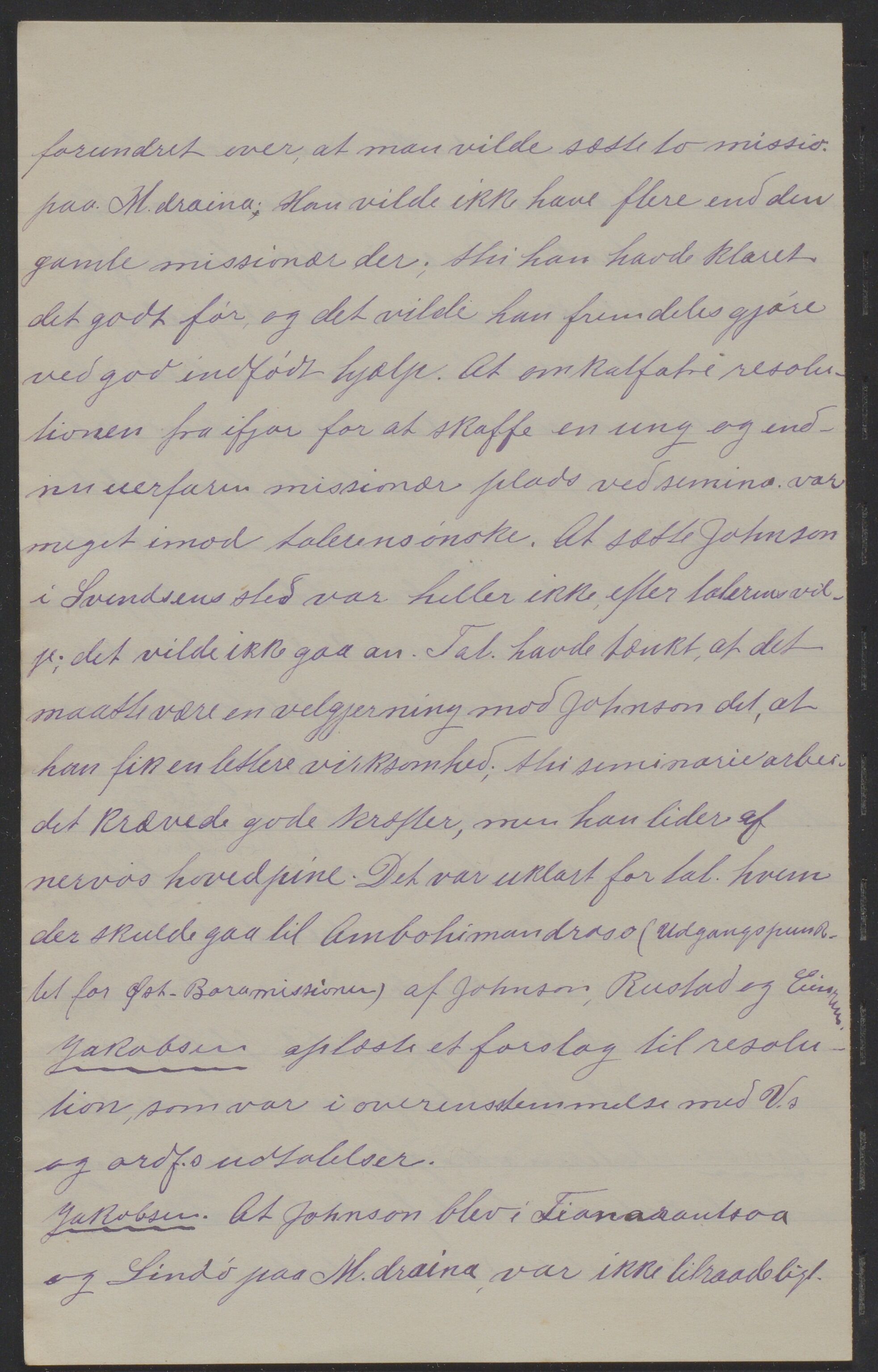 Det Norske Misjonsselskap - hovedadministrasjonen, VID/MA-A-1045/D/Da/Daa/L0039/0007: Konferansereferat og årsberetninger / Konferansereferat fra Madagaskar Innland., 1893