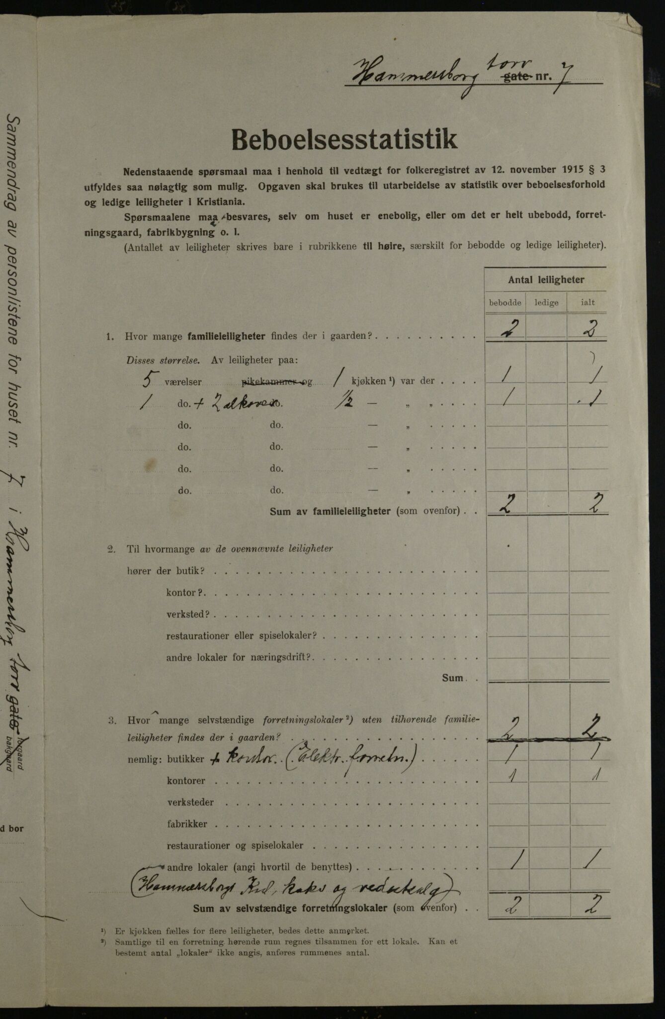 OBA, Kommunal folketelling 1.12.1923 for Kristiania, 1923, s. 38639