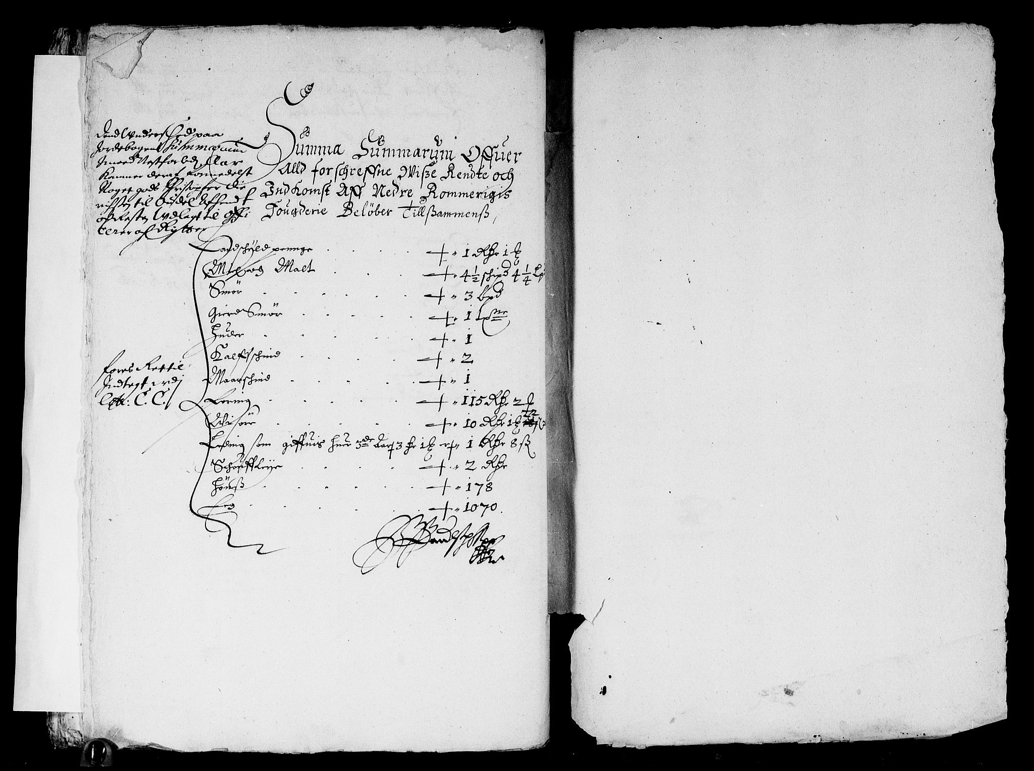 Rentekammeret inntil 1814, Reviderte regnskaper, Stiftamtstueregnskaper, Landkommissariatet på Akershus og Akershus stiftamt, AV/RA-EA-5869/R/Ra/L0015: Landkommissariatet på Akershus, 1663