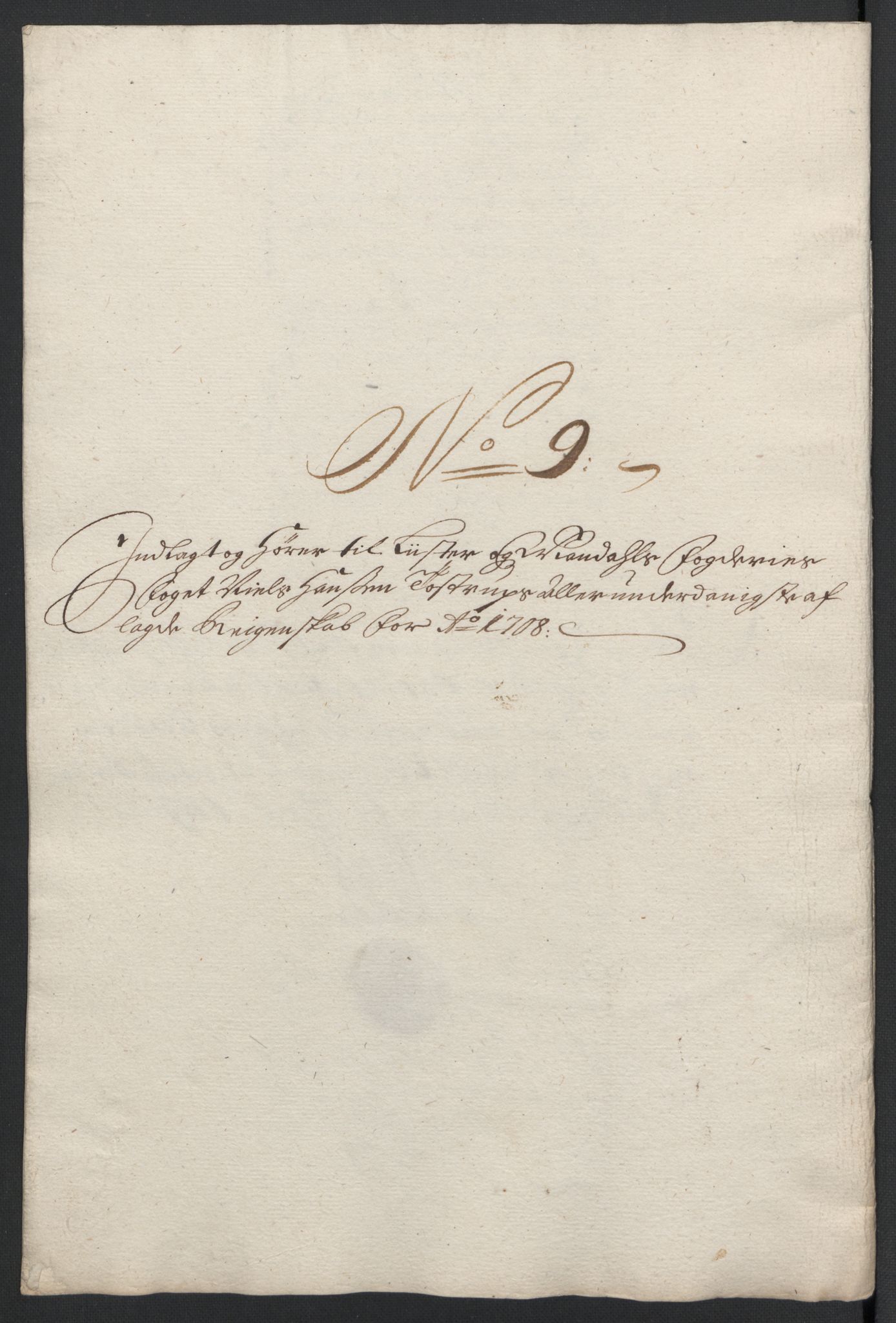 Rentekammeret inntil 1814, Reviderte regnskaper, Fogderegnskap, RA/EA-4092/R43/L2552: Fogderegnskap Lista og Mandal, 1705-1709, s. 87