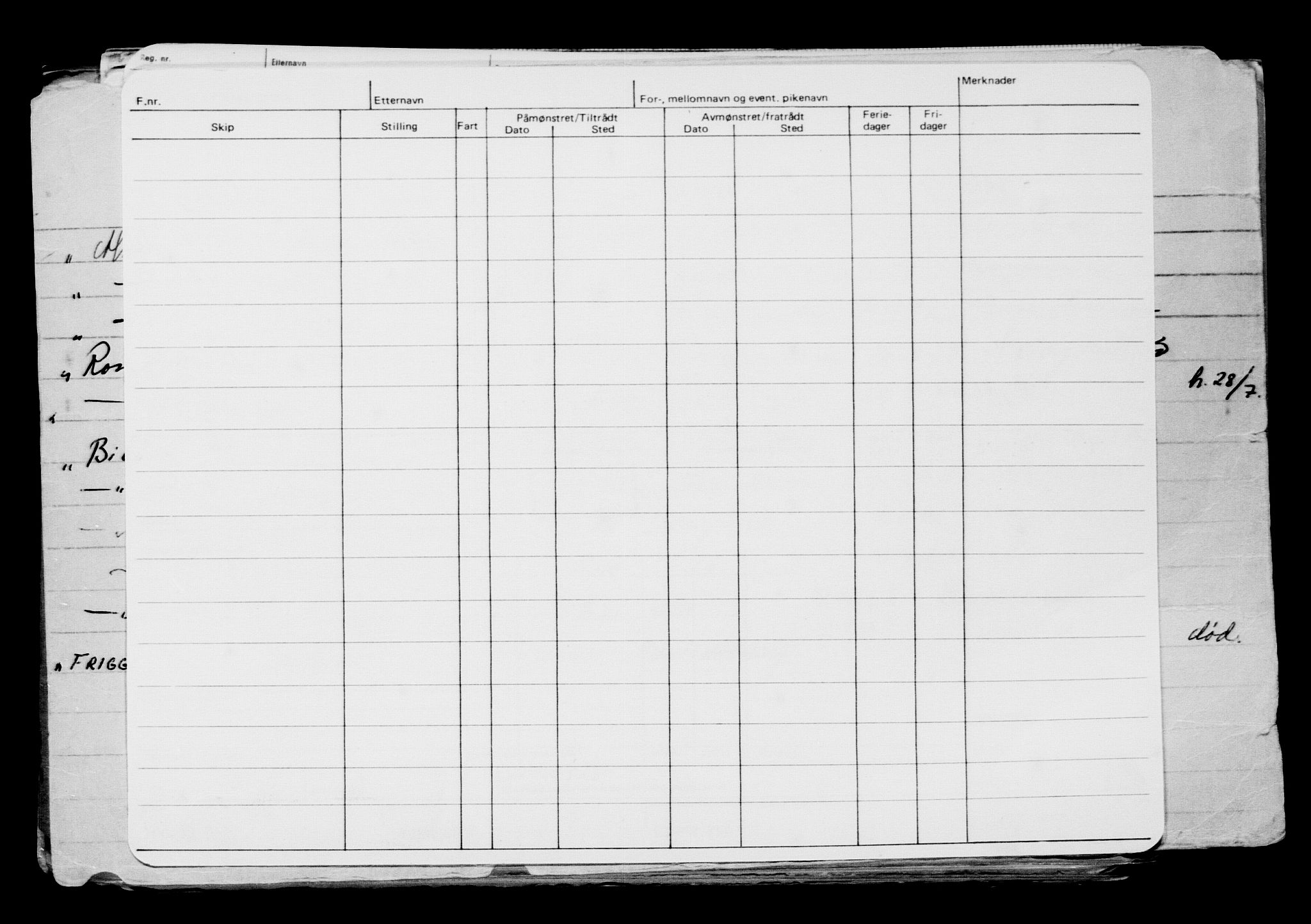 Direktoratet for sjømenn, AV/RA-S-3545/G/Gb/L0148: Hovedkort, 1917, s. 434