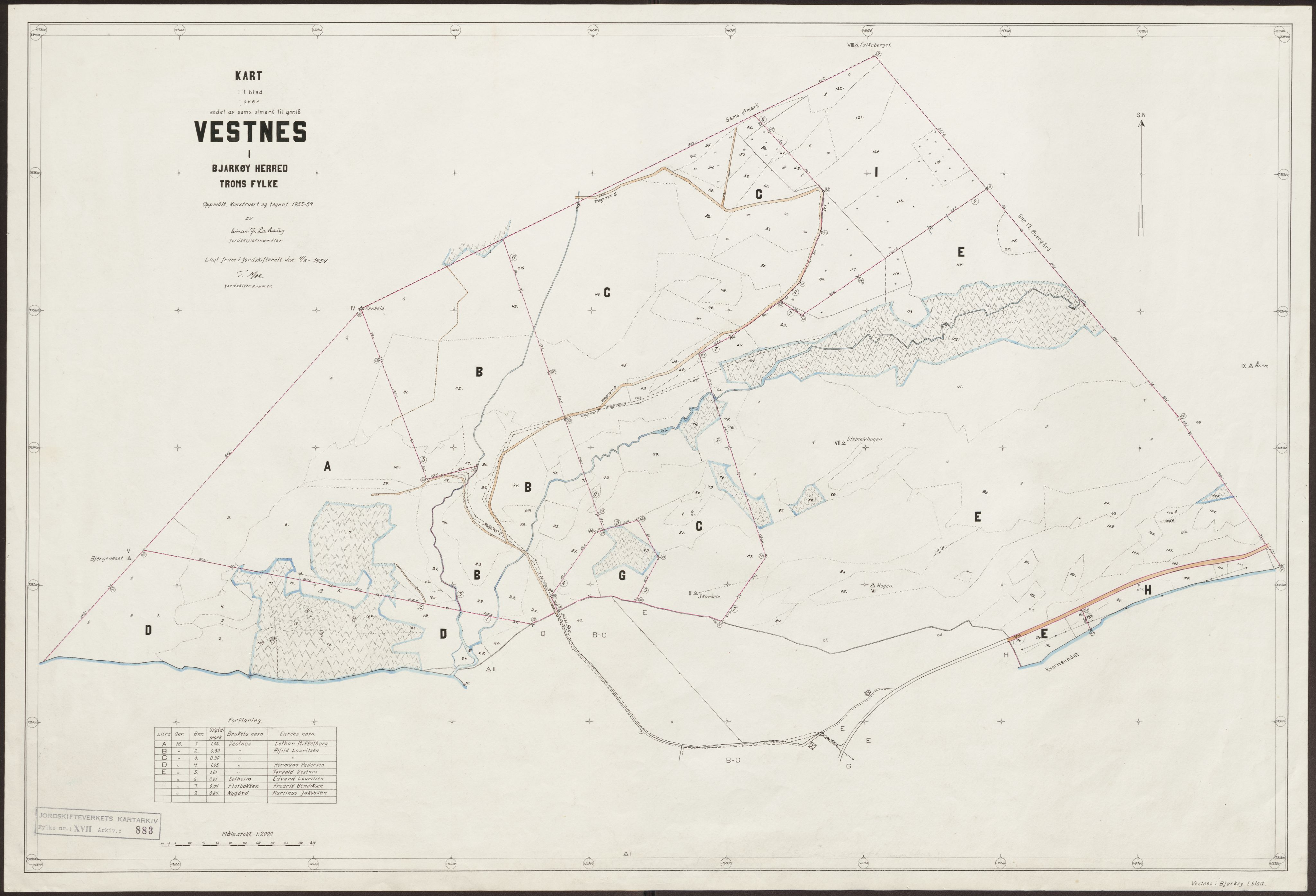 Jordskifteverkets kartarkiv, AV/RA-S-3929/T, 1859-1988, s. 1061