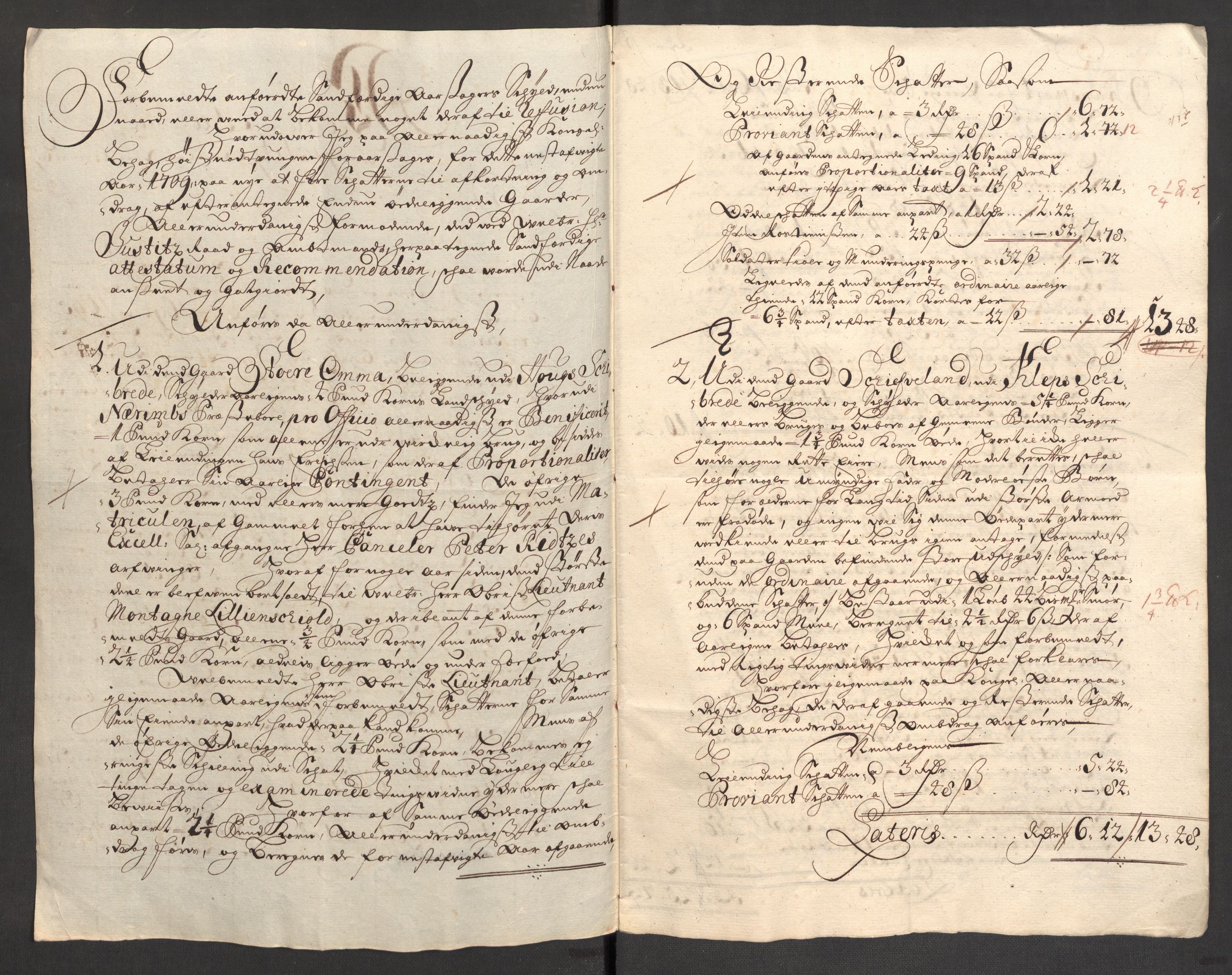 Rentekammeret inntil 1814, Reviderte regnskaper, Fogderegnskap, RA/EA-4092/R46/L2734: Fogderegnskap Jæren og Dalane, 1709-1710, s. 92