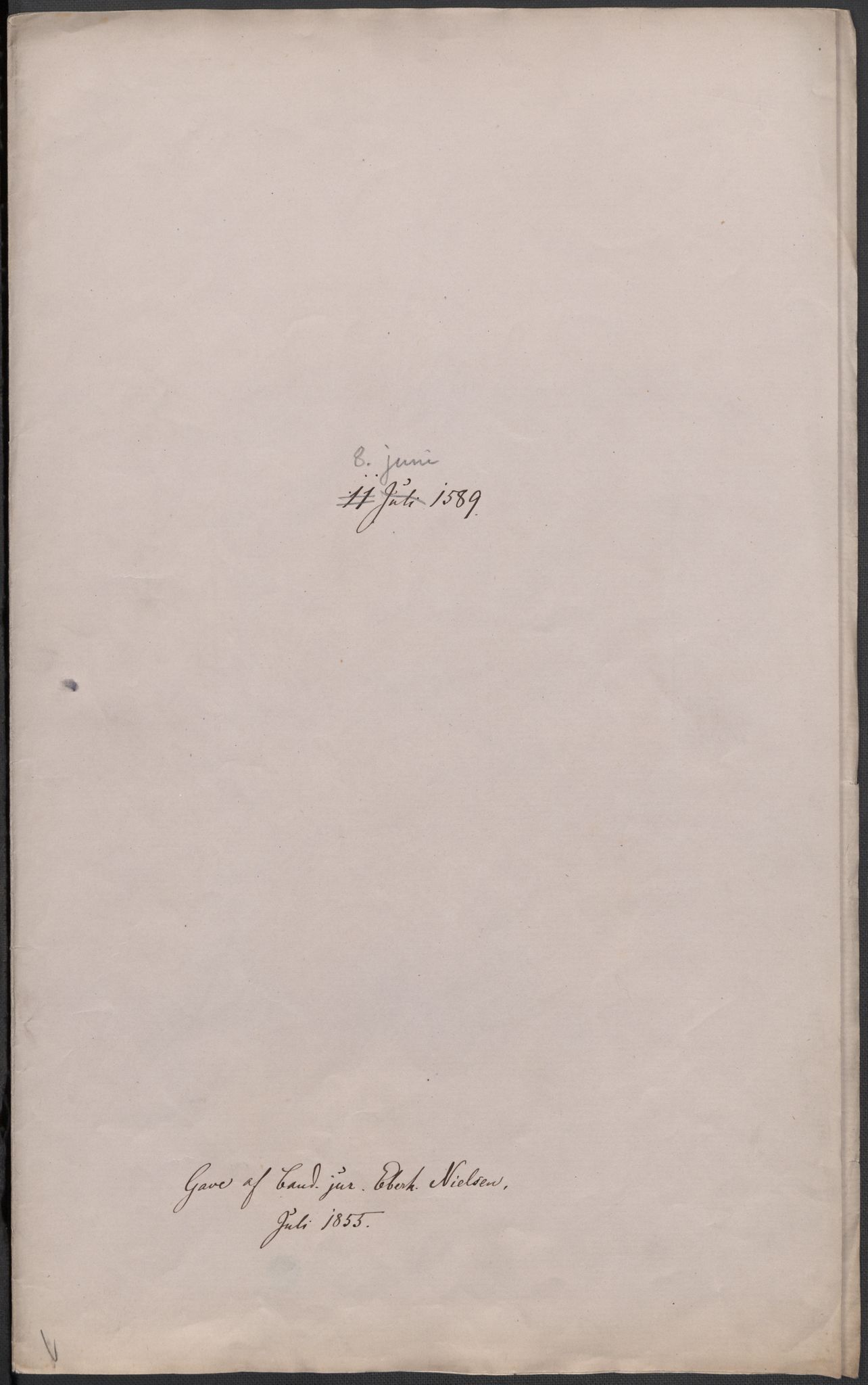 Riksarkivets diplomsamling, AV/RA-EA-5965/F02/L0090: Dokumenter, 1589, s. 79