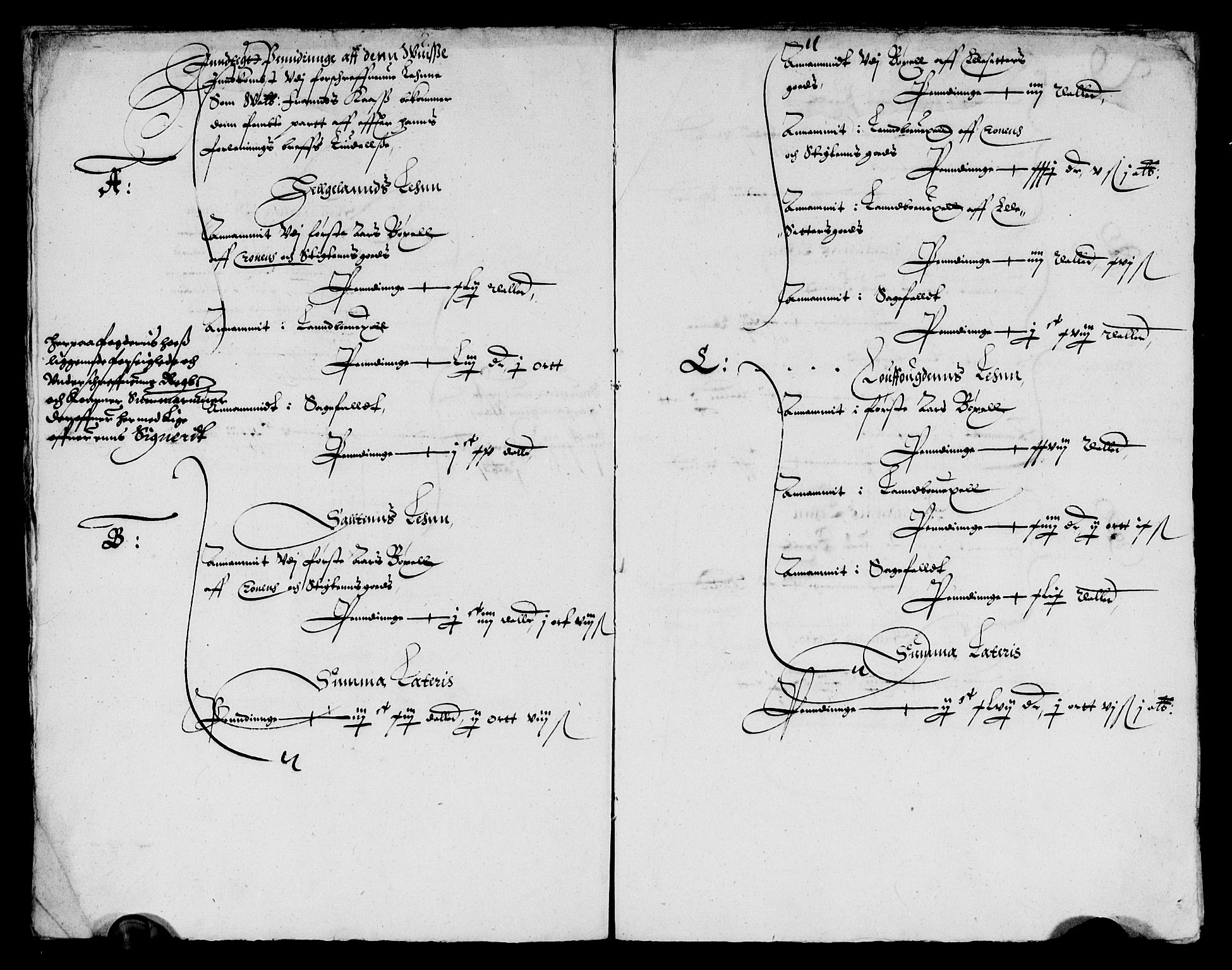 Rentekammeret inntil 1814, Reviderte regnskaper, Lensregnskaper, AV/RA-EA-5023/R/Rb/Rbz/L0014: Nordlandenes len, 1622-1624