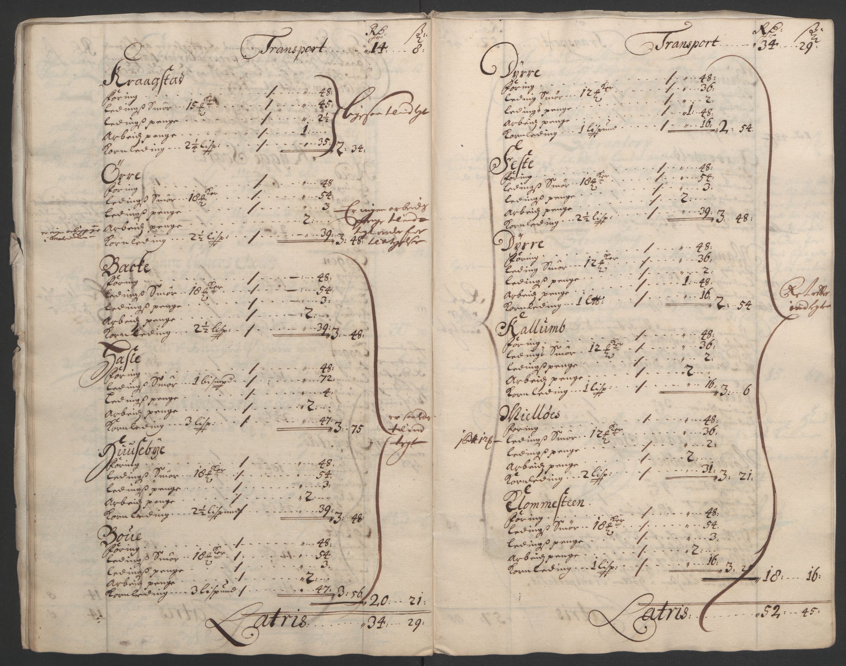 Rentekammeret inntil 1814, Reviderte regnskaper, Fogderegnskap, AV/RA-EA-4092/R02/L0108: Fogderegnskap Moss og Verne kloster, 1692-1693, s. 40