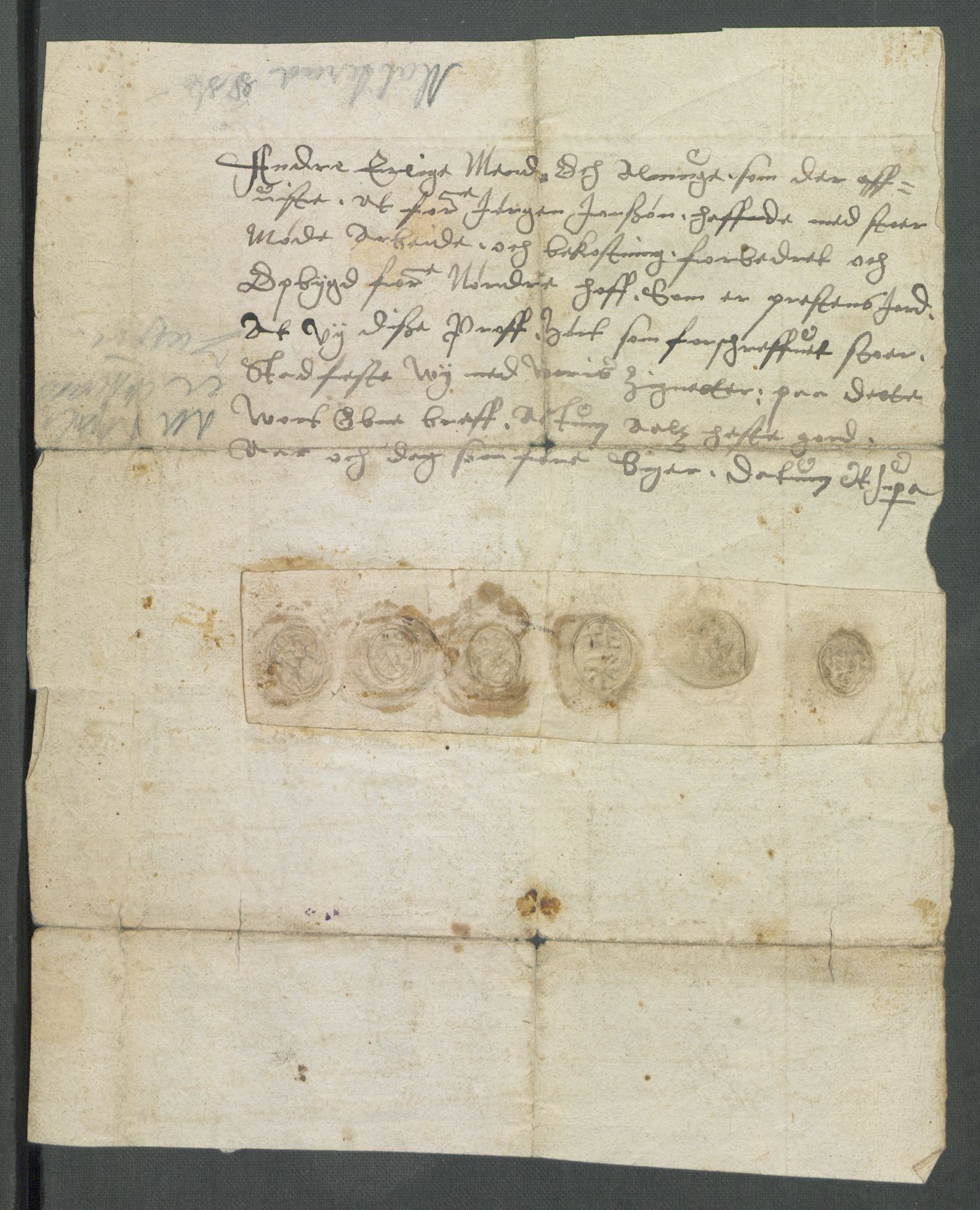 Riksarkivets diplomsamling, AV/RA-EA-5965/F02/L0123: Dokumenter, 1614-1615, s. 72