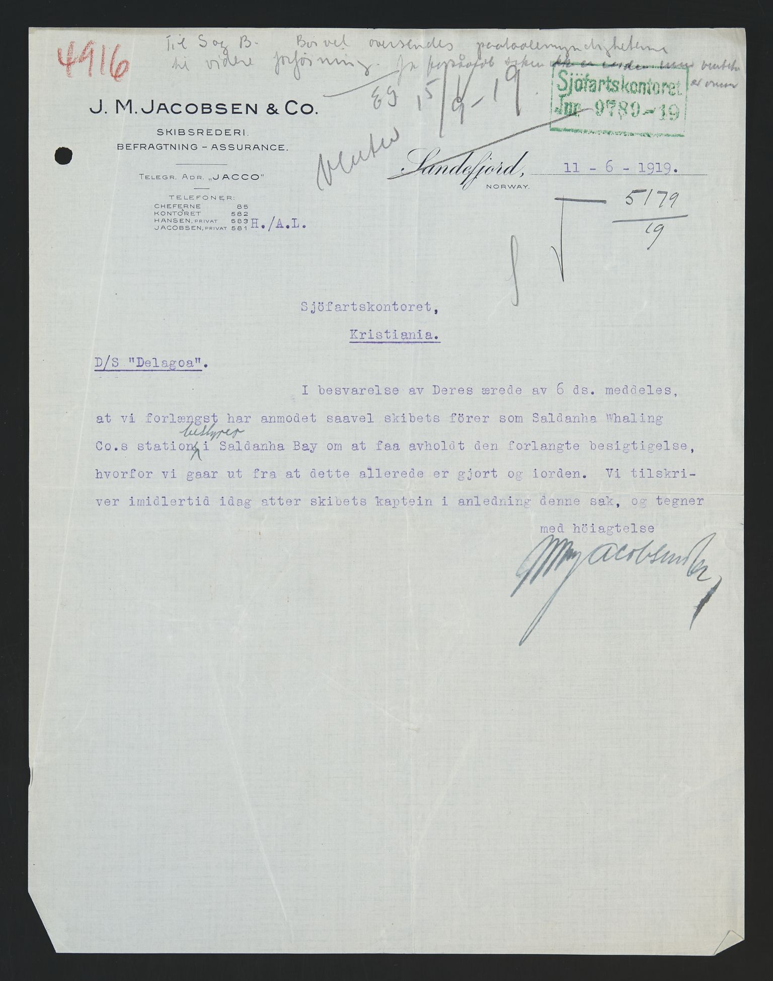 Sjøfartsdirektoratet med forløpere, skipsmapper slettede skip, AV/RA-S-4998/F/Fa/L0235: --, 1847-1930, s. 588