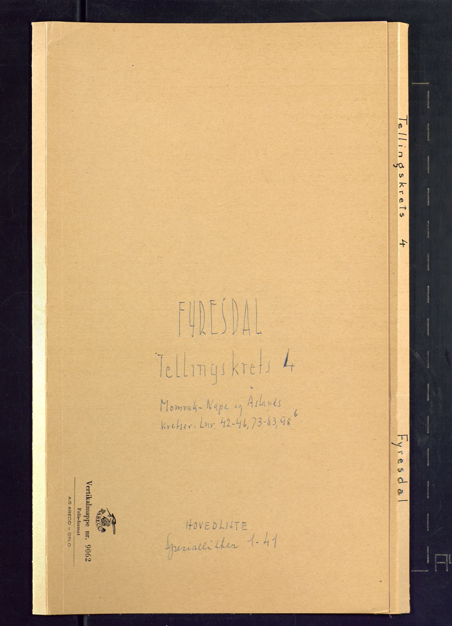 SAKO, Folketelling 1875 for 0831P Moland prestegjeld, 1875, s. 13