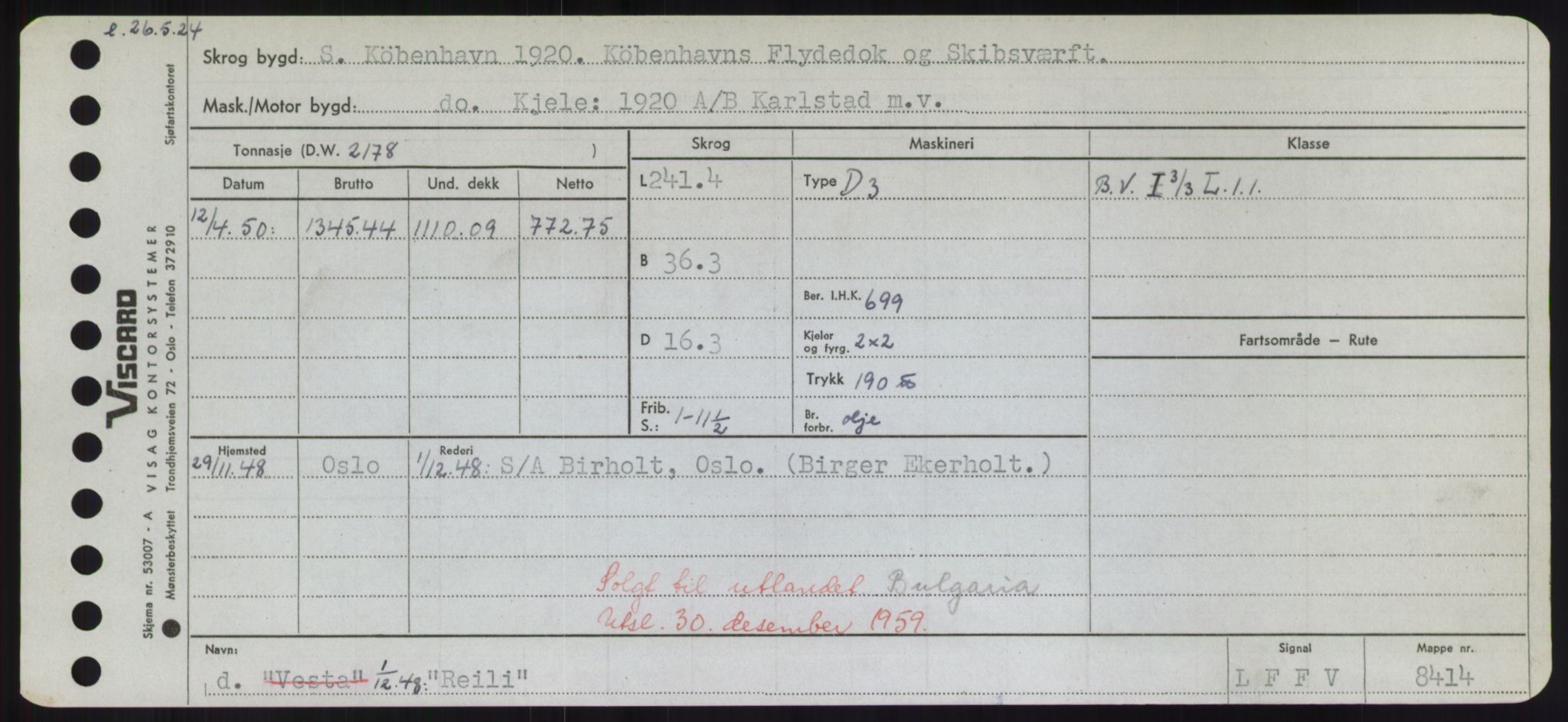 Sjøfartsdirektoratet med forløpere, Skipsmålingen, RA/S-1627/H/Hd/L0030: Fartøy, Q-Riv, s. 355