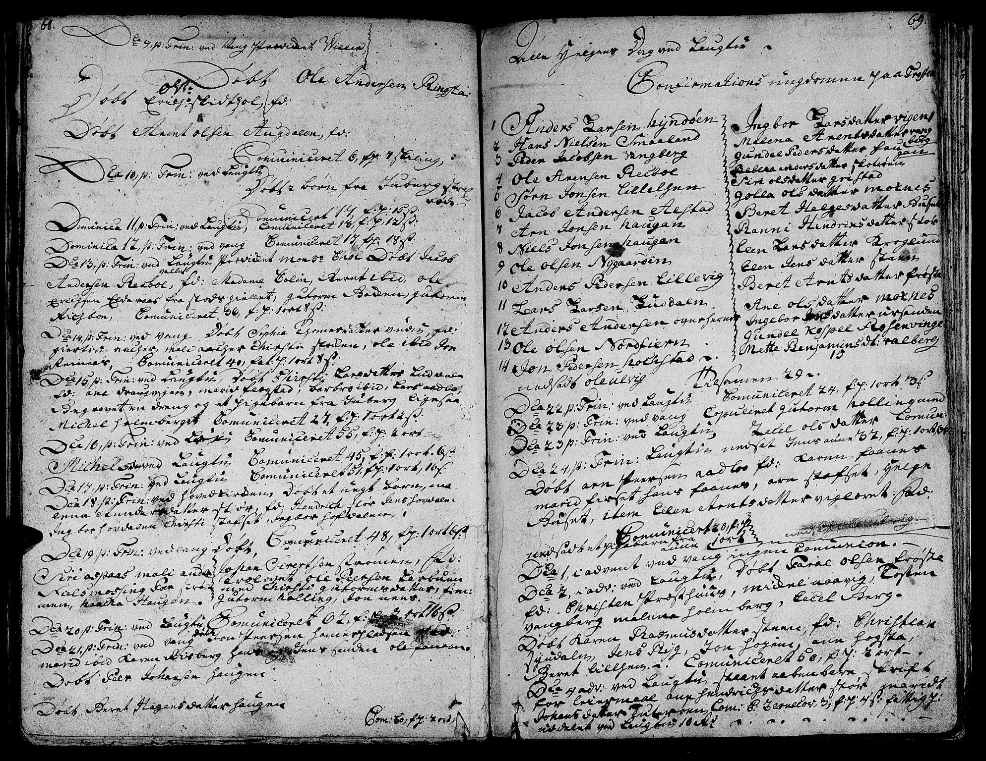 Ministerialprotokoller, klokkerbøker og fødselsregistre - Nord-Trøndelag, AV/SAT-A-1458/713/L0109: Ministerialbok nr. 713A01, 1750-1778, s. 68-69