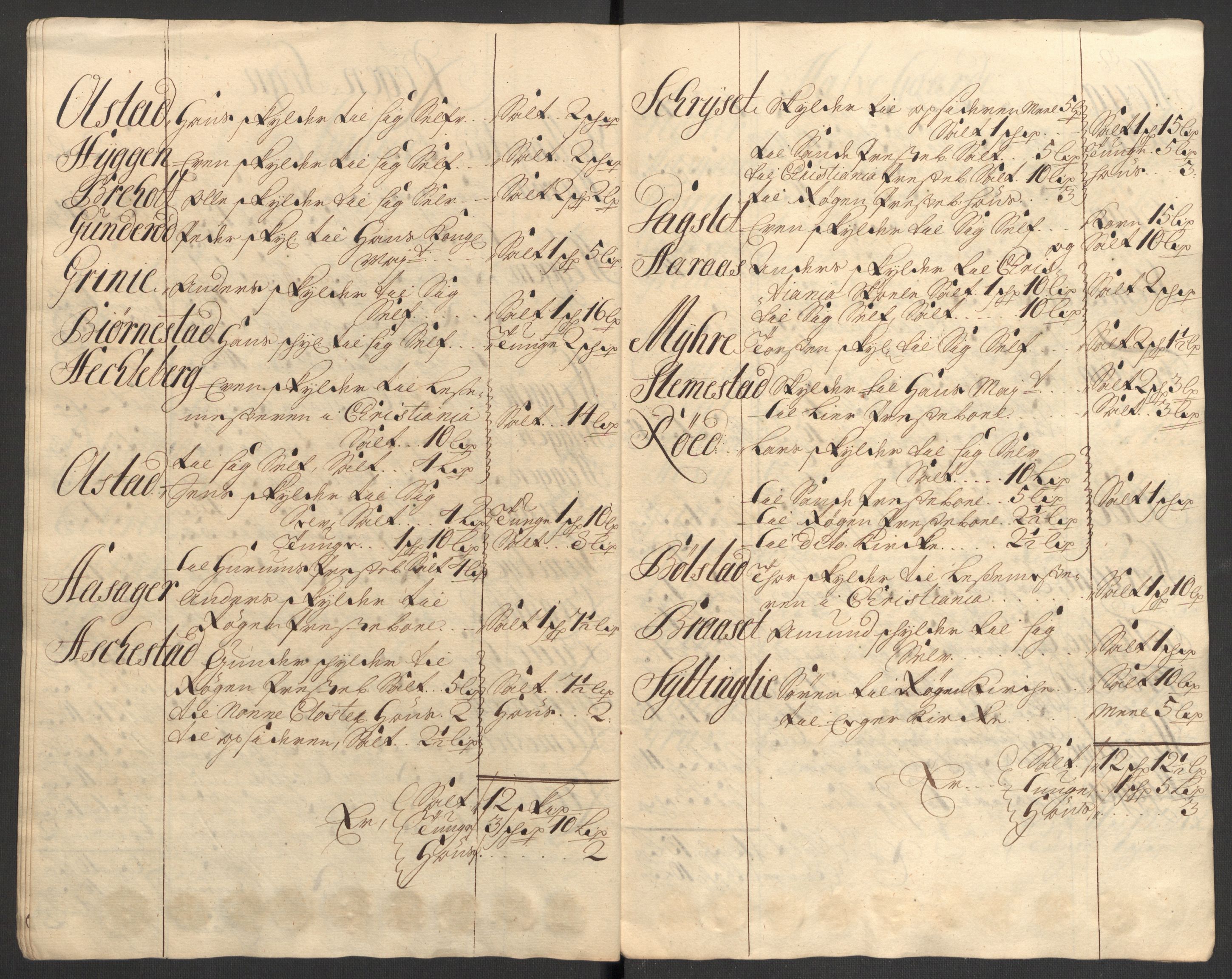 Rentekammeret inntil 1814, Reviderte regnskaper, Fogderegnskap, AV/RA-EA-4092/R30/L1701: Fogderegnskap Hurum, Røyken, Eiker og Lier, 1706-1707, s. 376