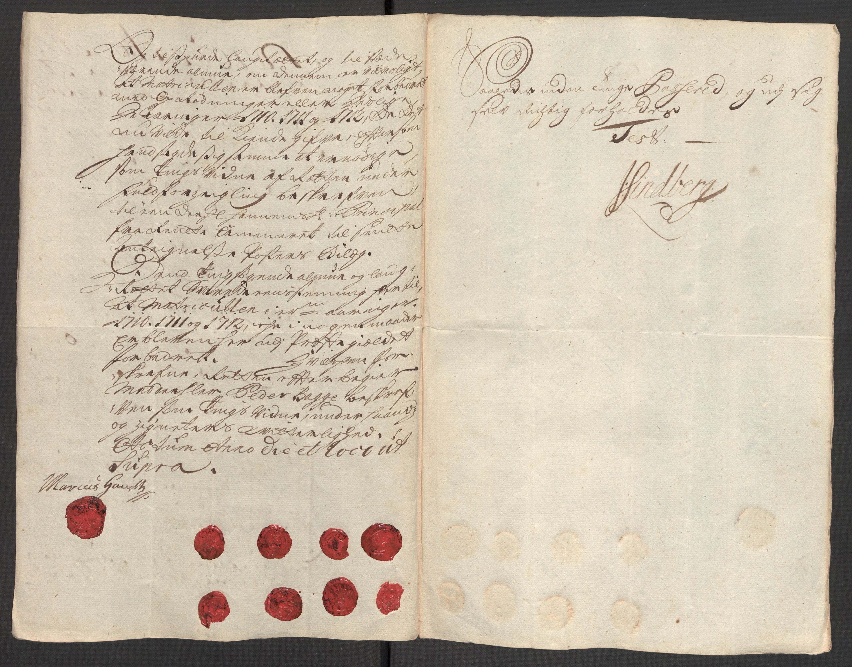 Rentekammeret inntil 1814, Reviderte regnskaper, Fogderegnskap, RA/EA-4092/R36/L2122: Fogderegnskap Øvre og Nedre Telemark og Bamble, 1710-1711, s. 145