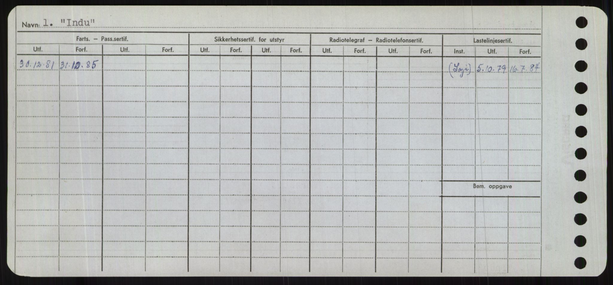 Sjøfartsdirektoratet med forløpere, Skipsmålingen, AV/RA-S-1627/H/Hc/L0001: Lektere, A-Y, s. 250