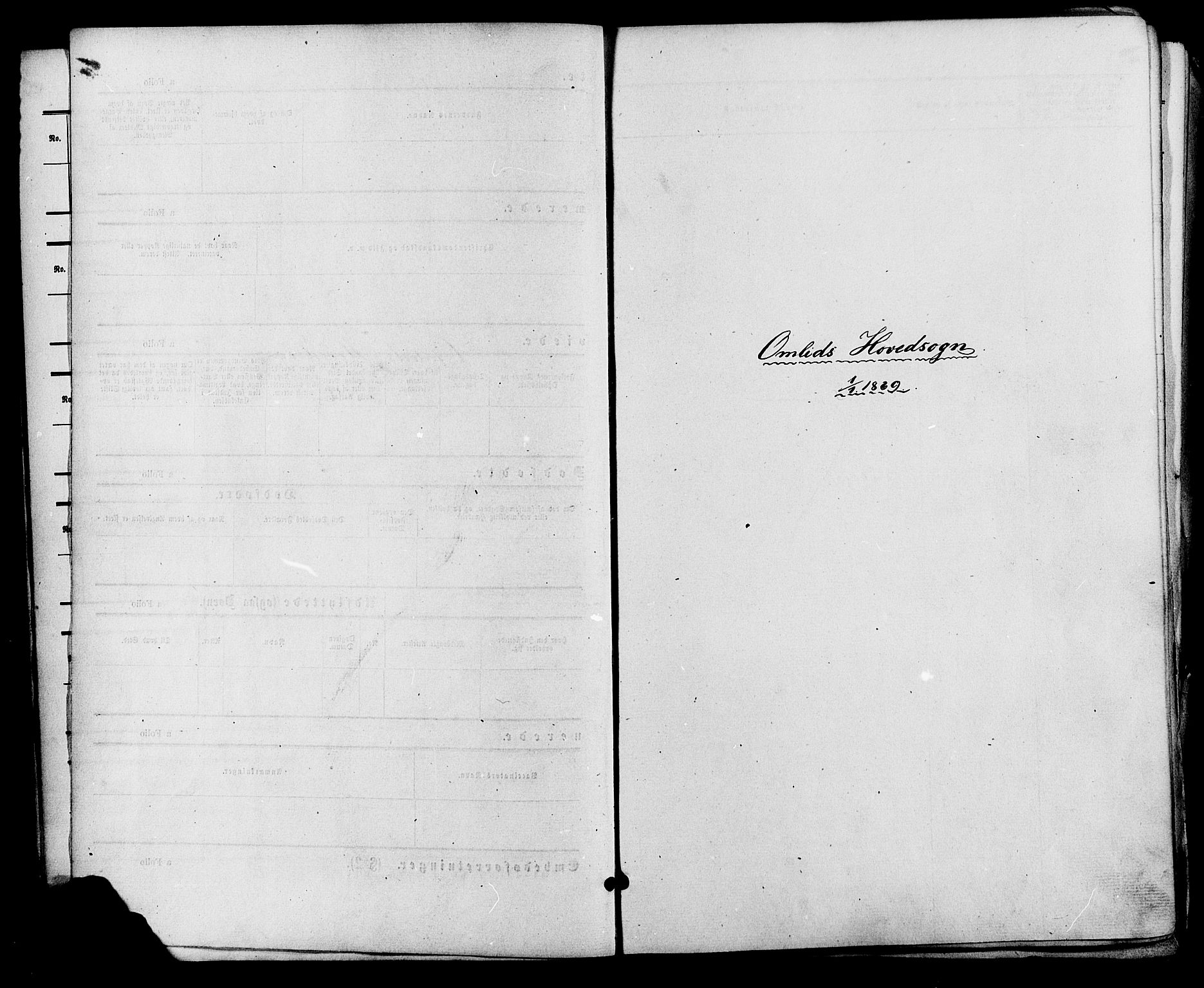 Åmli sokneprestkontor, AV/SAK-1111-0050/F/Fa/Fac/L0009: Ministerialbok nr. A 9 /1, 1869-1884
