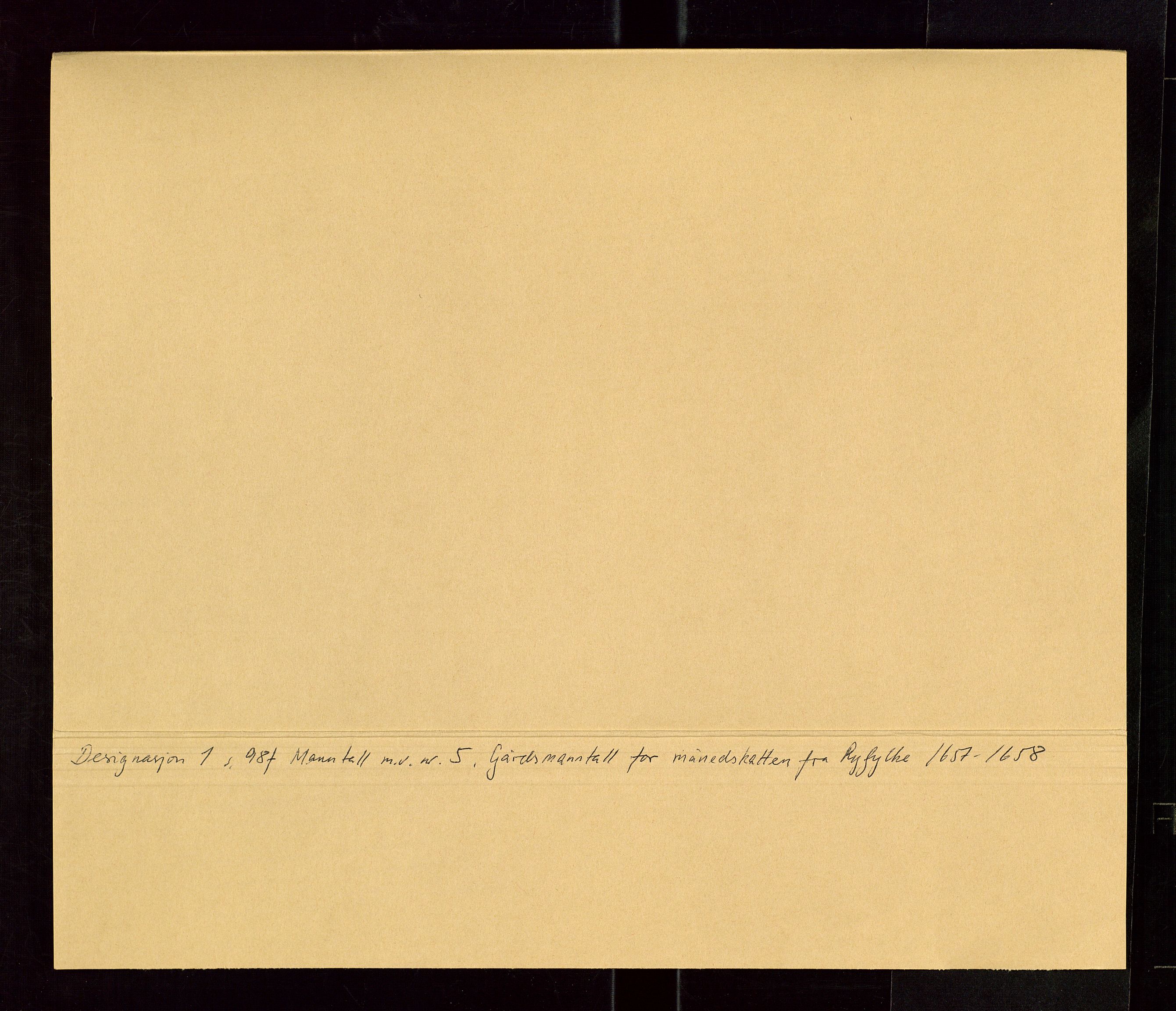 Stavanger len, AV/SAST-A-101870/Ob/L0026: Diverse, 1657-1660, s. 146