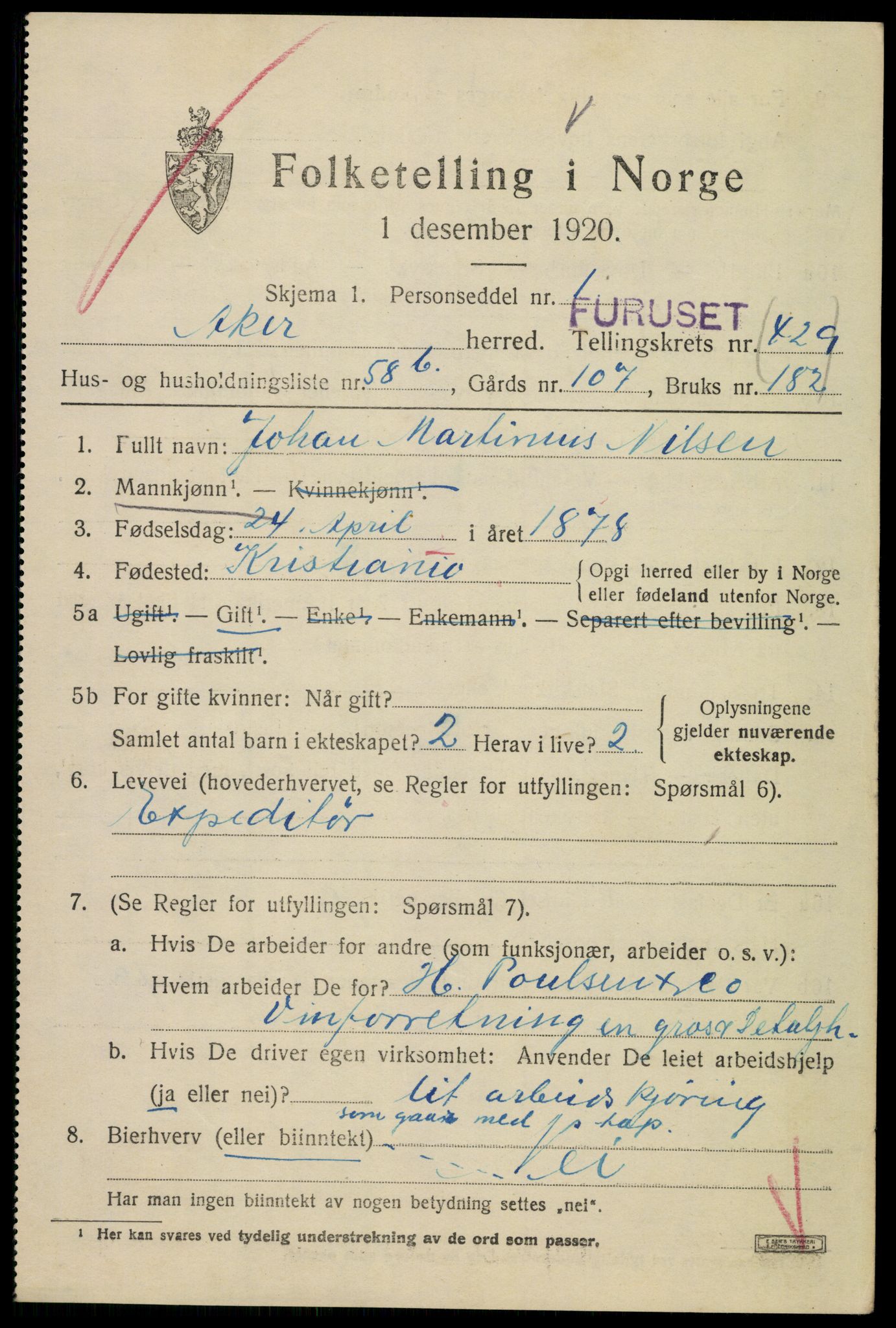 SAO, Folketelling 1920 for 0218 Aker herred, 1920, s. 123448