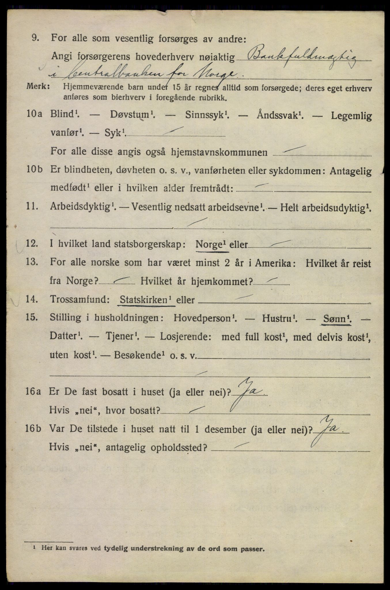 SAO, Folketelling 1920 for 0301 Kristiania kjøpstad, 1920, s. 628836