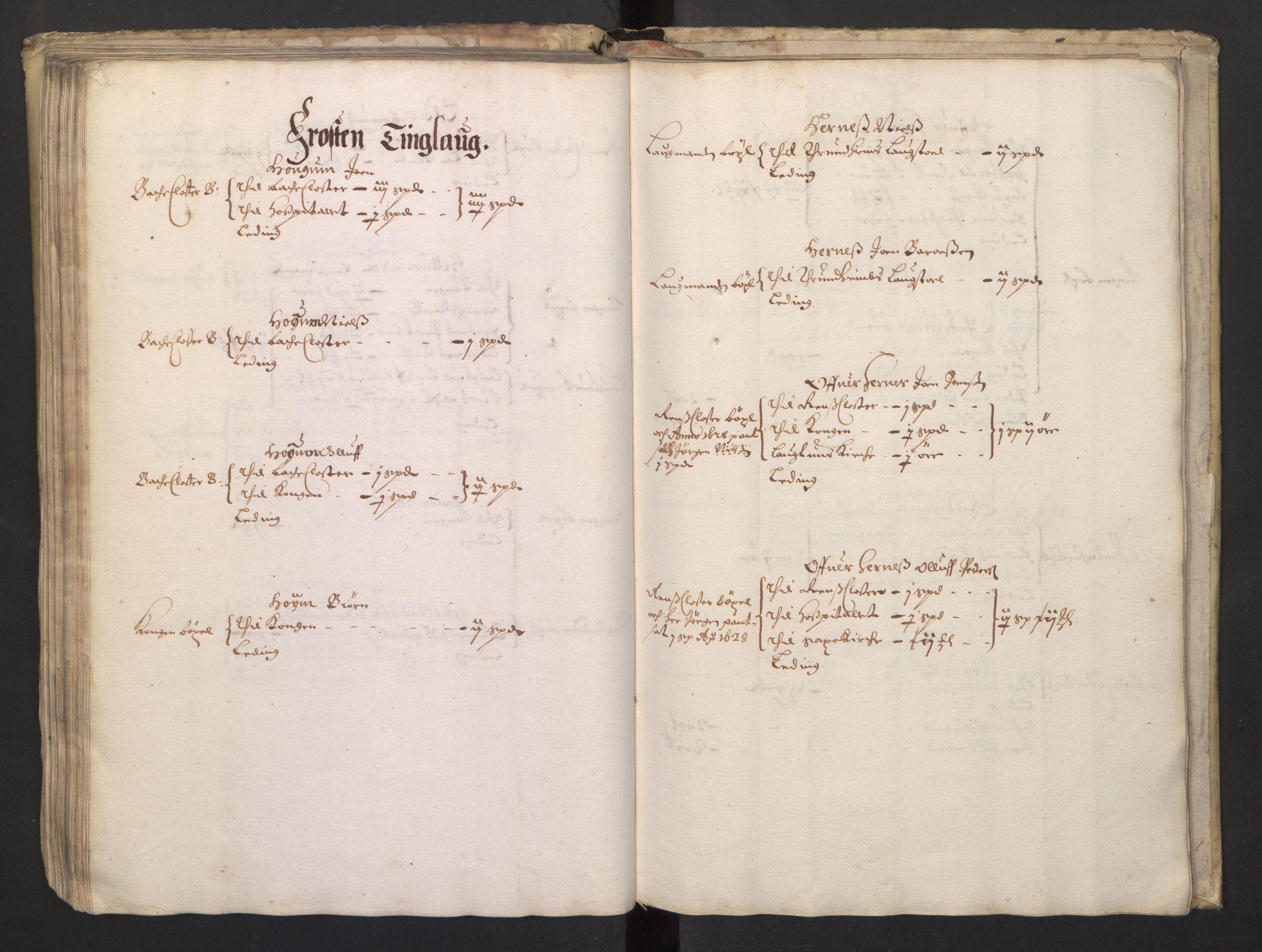 Rentekammeret inntil 1814, Realistisk ordnet avdeling, AV/RA-EA-4070/L/L0029/0002: Trondheim lagdømme: / Alminnelig jordebok - Verdal, 1661