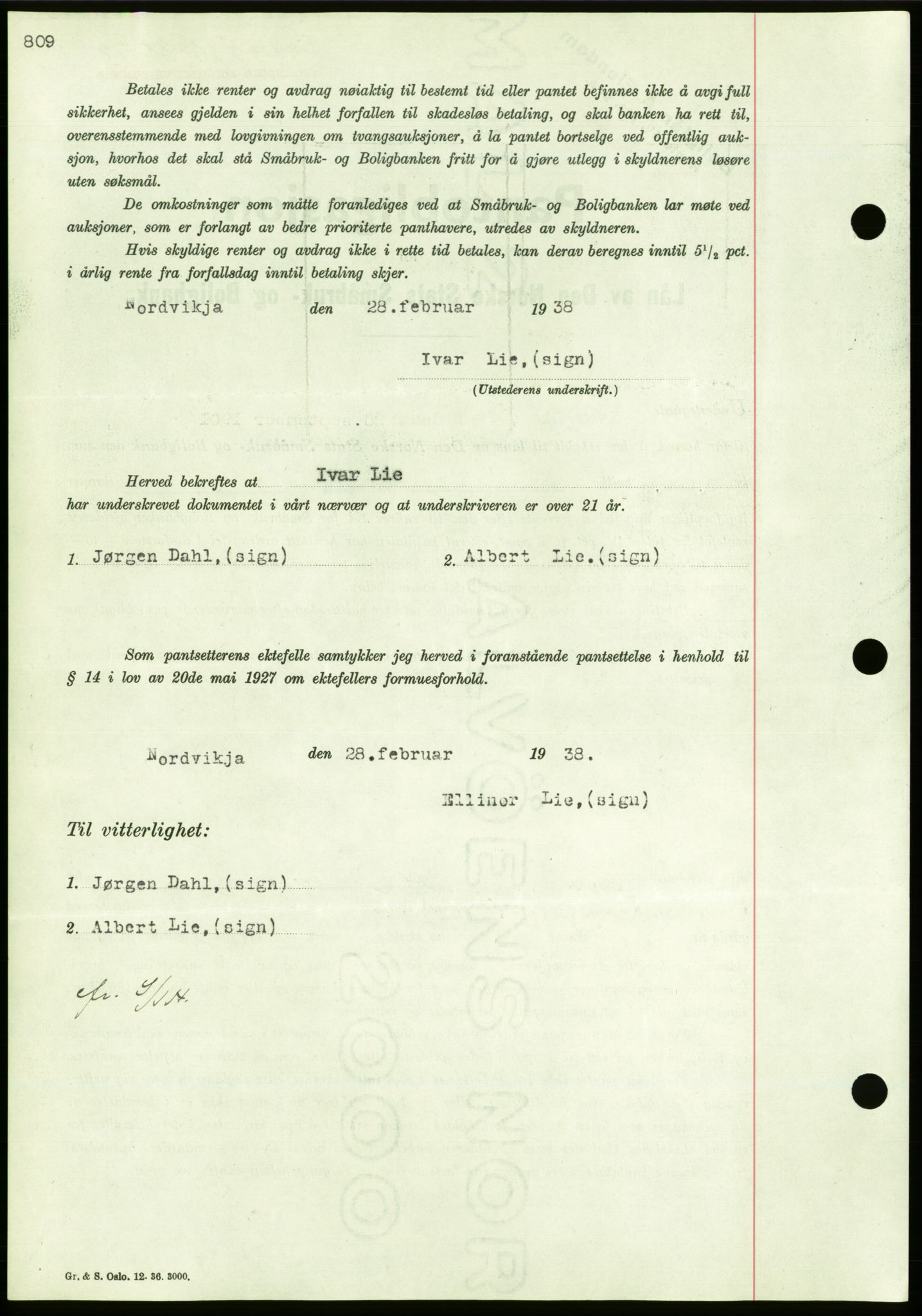 Nordmøre sorenskriveri, AV/SAT-A-4132/1/2/2Ca/L0092: Pantebok nr. B82, 1937-1938, Dagboknr: 505/1938