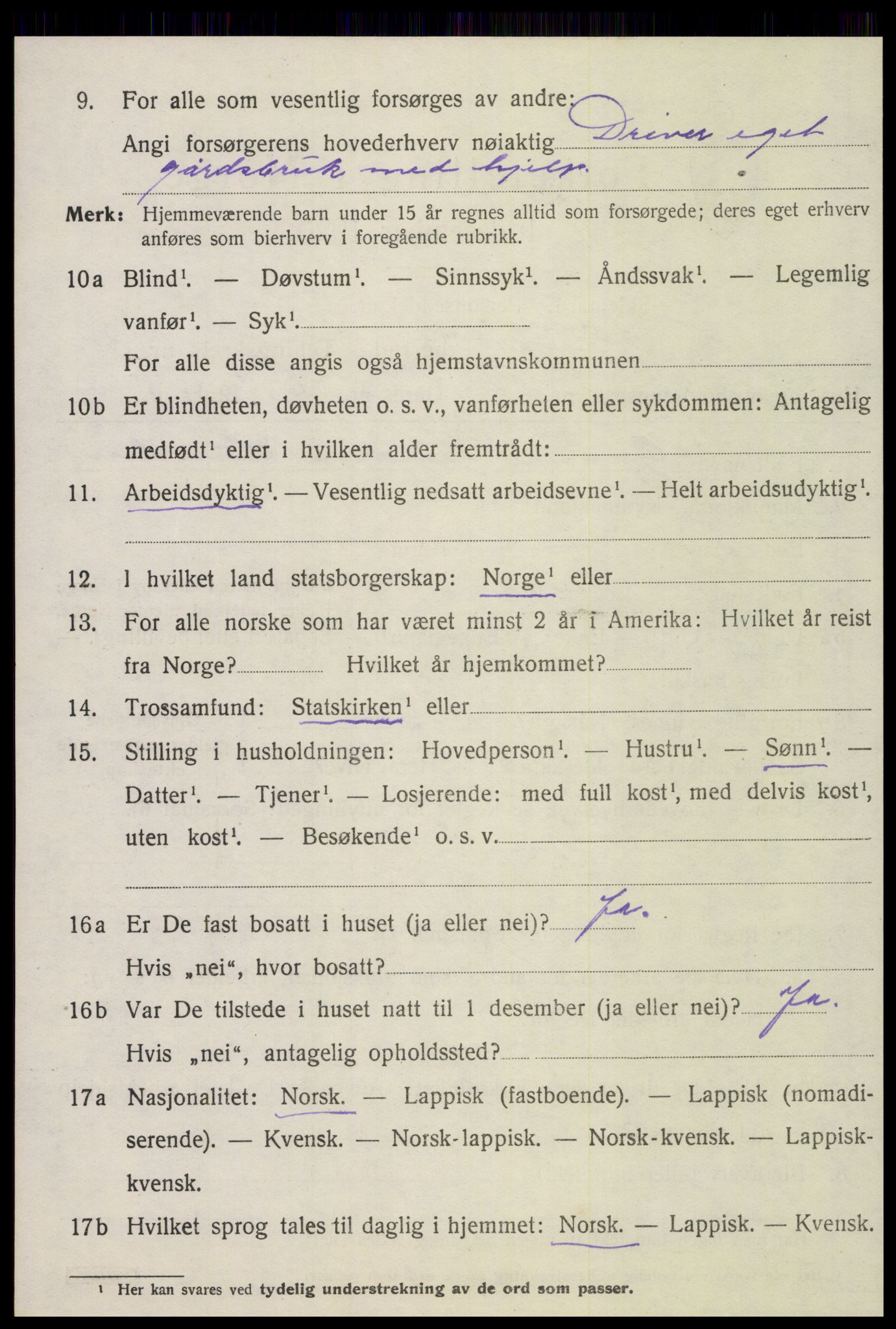 SAT, Folketelling 1920 for 1712 Hegra herred, 1920, s. 4027