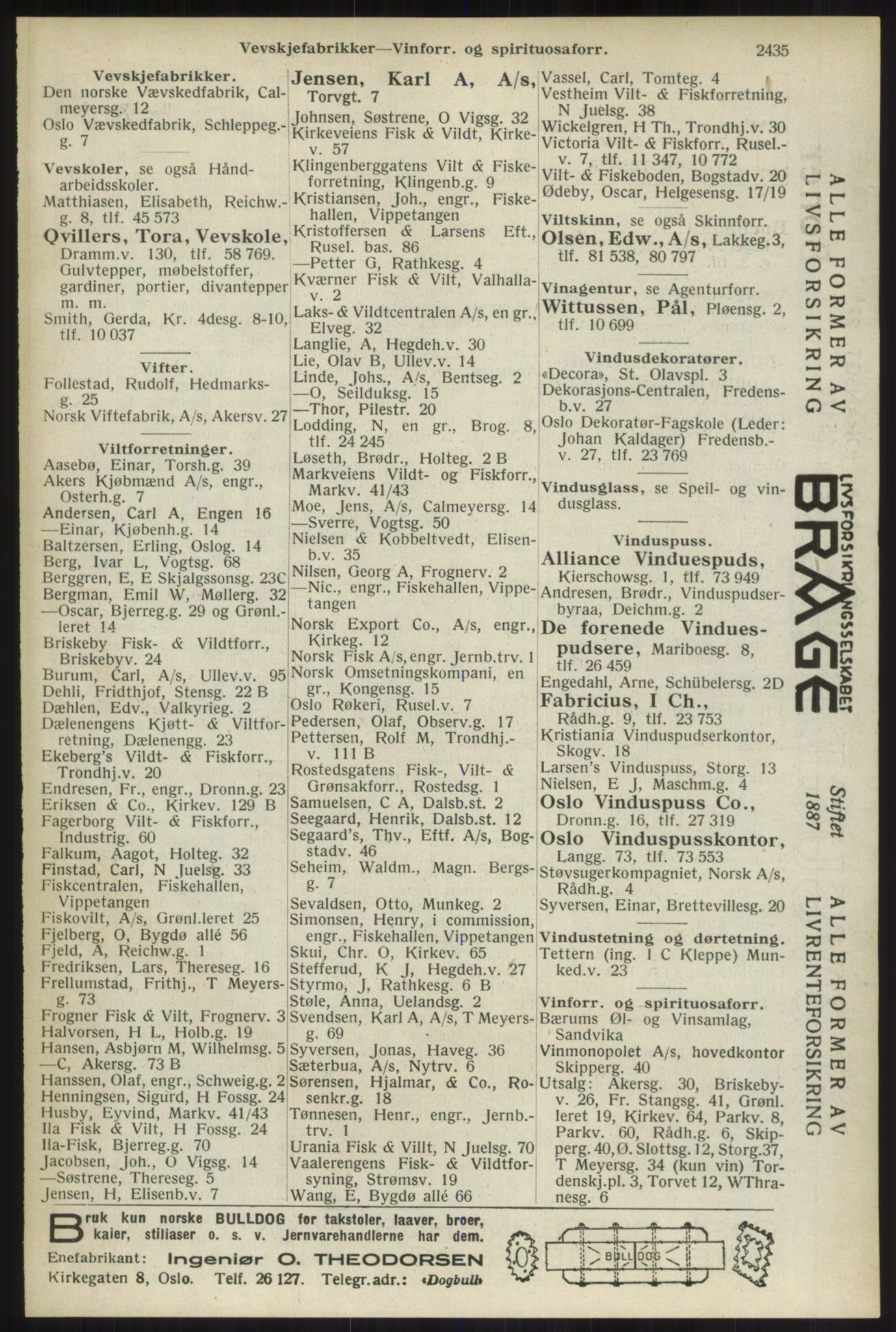Kristiania/Oslo adressebok, PUBL/-, 1934, s. 2435