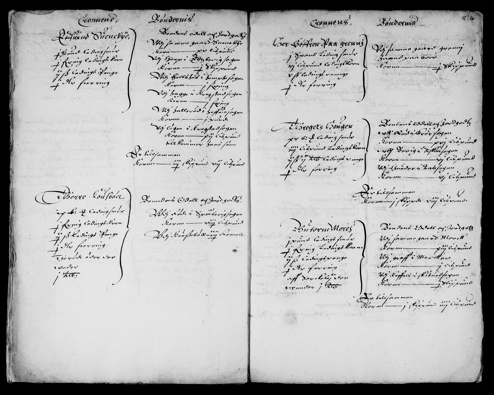 Danske Kanselli, Skapsaker, AV/RA-EA-4061/F/L0039: Skap 9, pakke 351A, litra A-L, 1615, s. 203