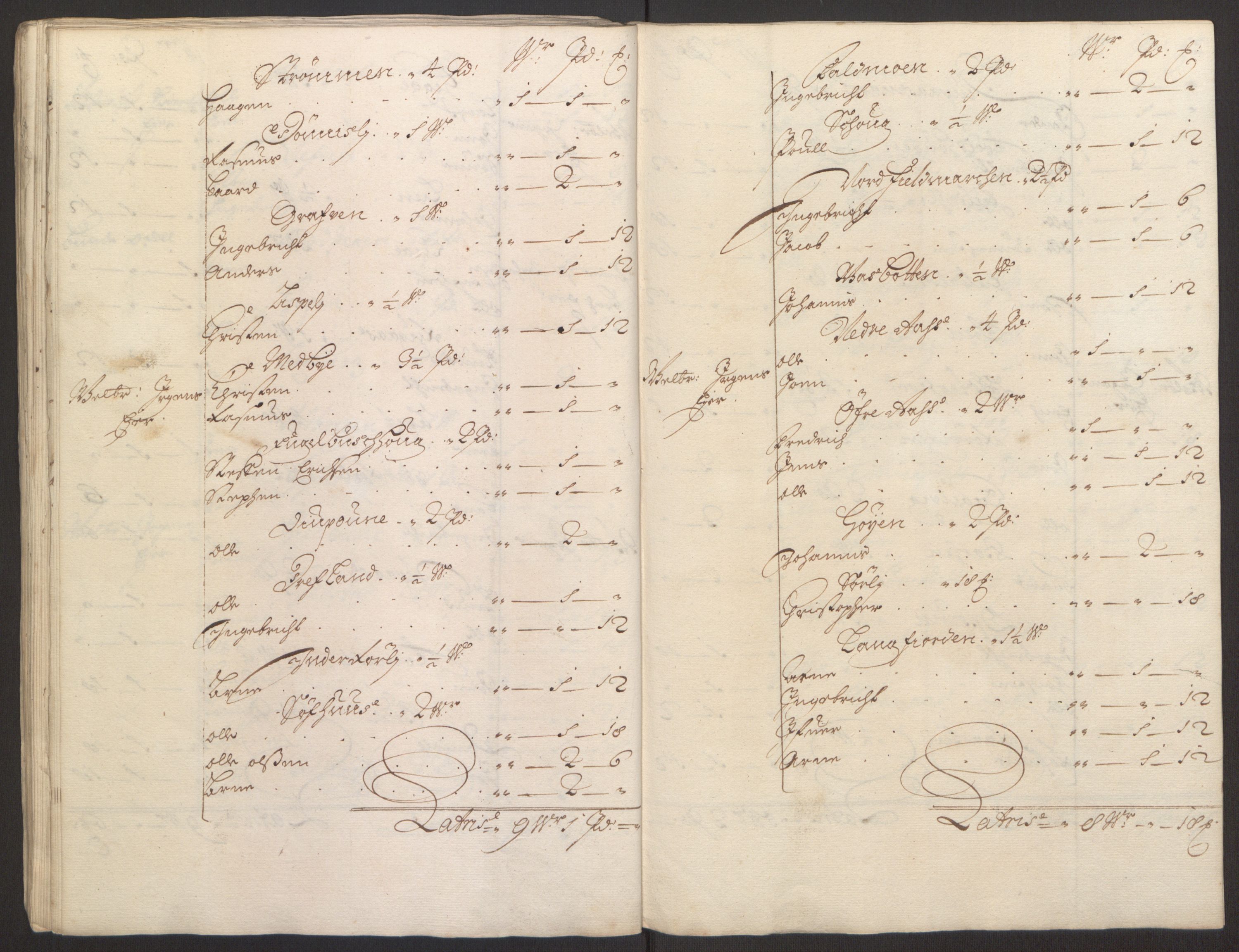 Rentekammeret inntil 1814, Reviderte regnskaper, Fogderegnskap, AV/RA-EA-4092/R65/L4505: Fogderegnskap Helgeland, 1693-1696, s. 467