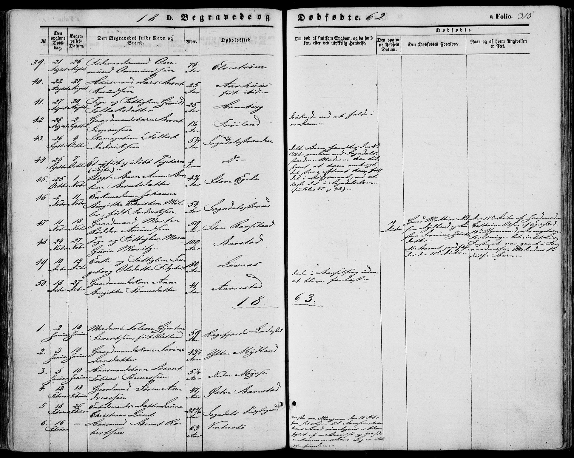 Sokndal sokneprestkontor, AV/SAST-A-101808: Ministerialbok nr. A 9, 1857-1874, s. 315