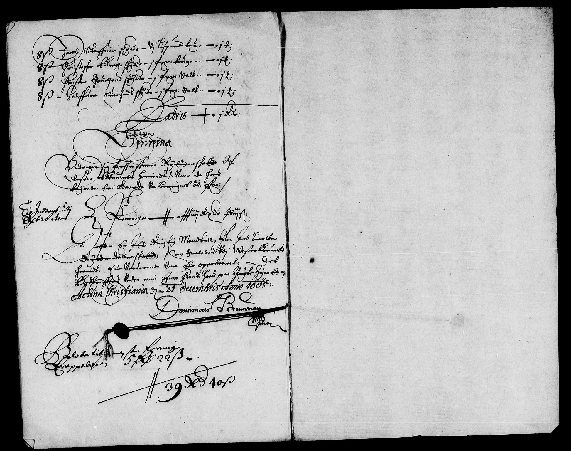 Rentekammeret inntil 1814, Reviderte regnskaper, Lensregnskaper, AV/RA-EA-5023/R/Rb/Rbd/L0009: Maria kirke prosti gods og Rakkestad len, 1664-1665