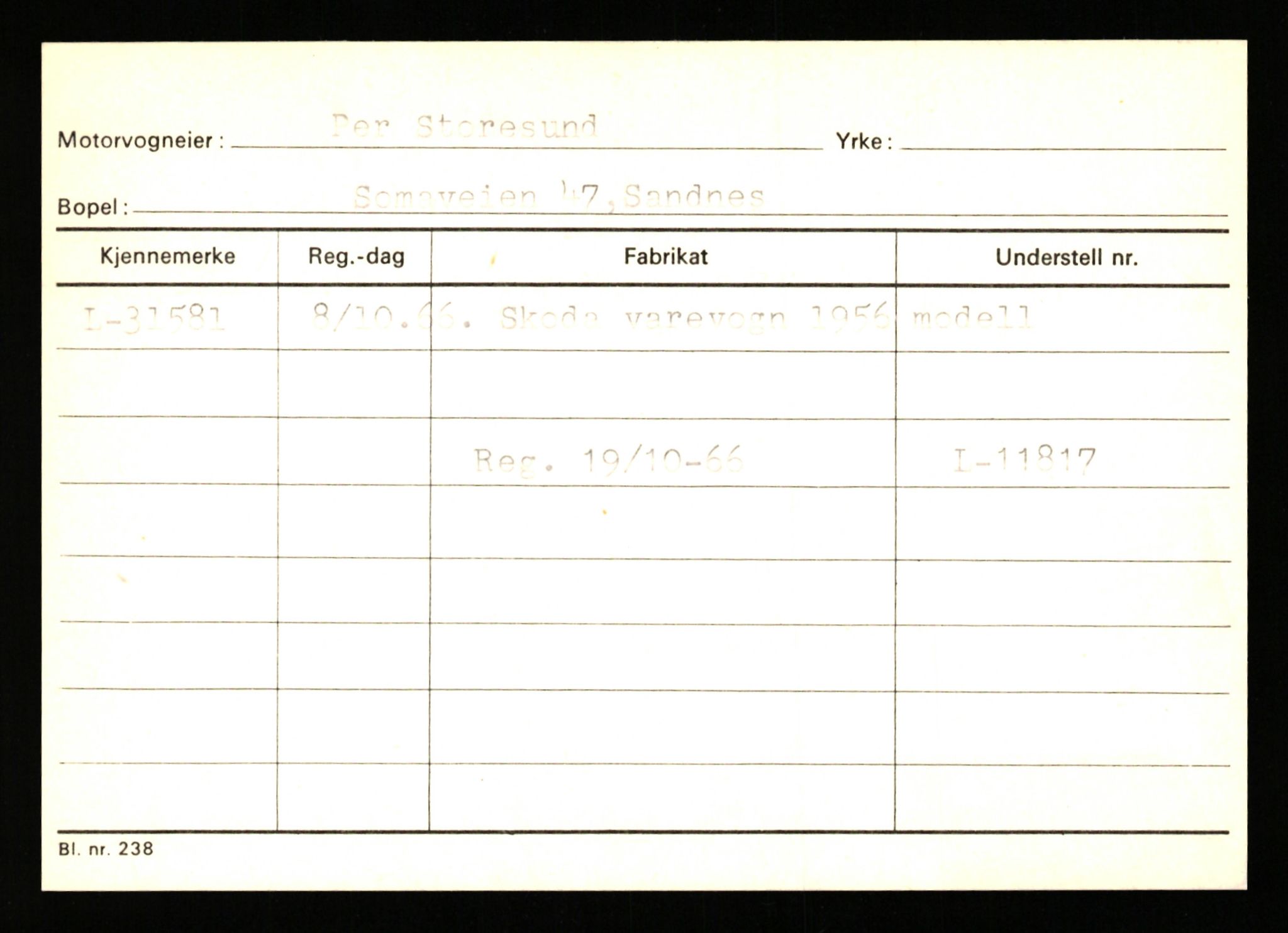 Stavanger trafikkstasjon, AV/SAST-A-101942/0/G/L0005: Registreringsnummer: 23000 - 34245, 1930-1971, s. 2636