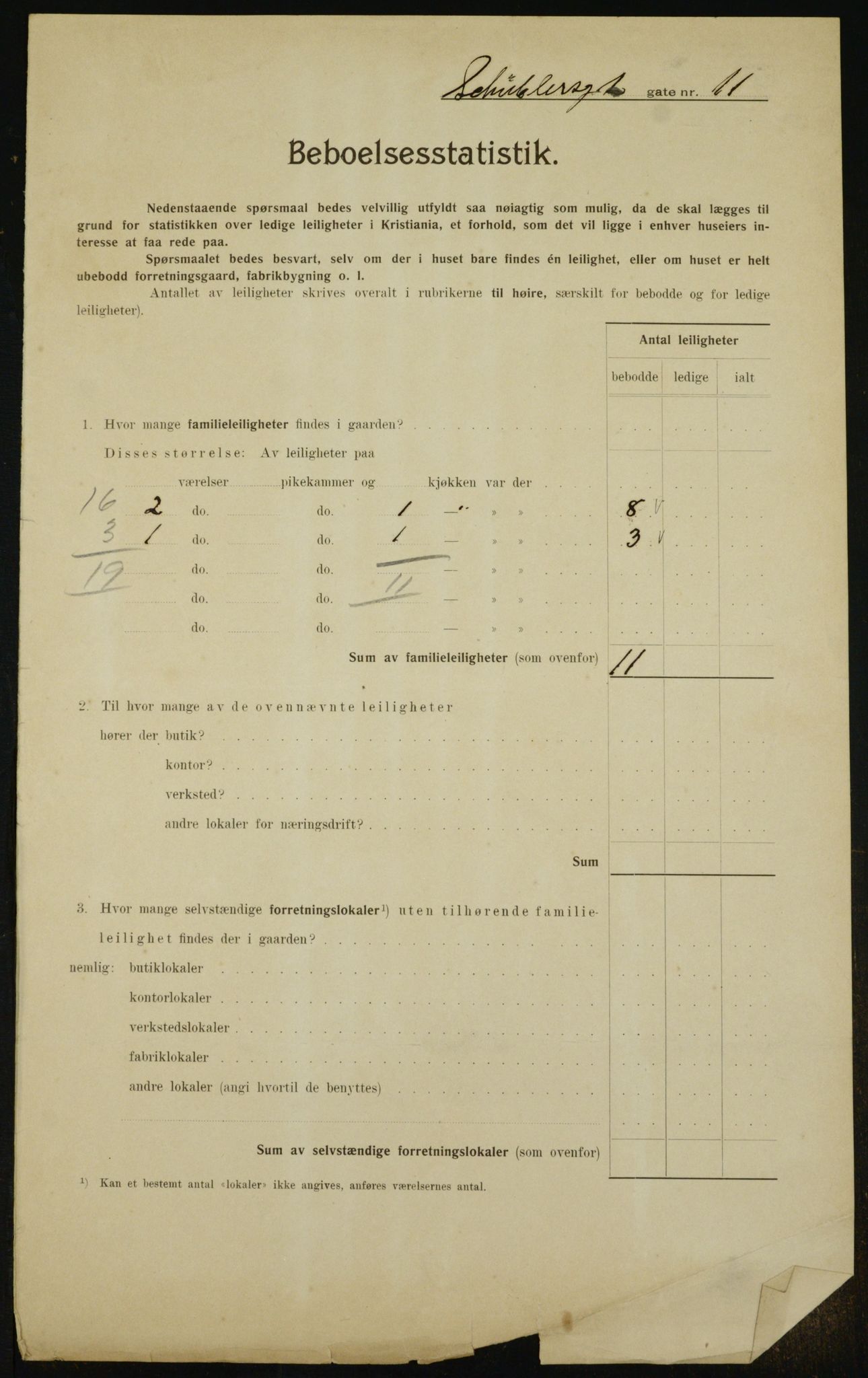 OBA, Kommunal folketelling 1.2.1910 for Kristiania, 1910, s. 88756