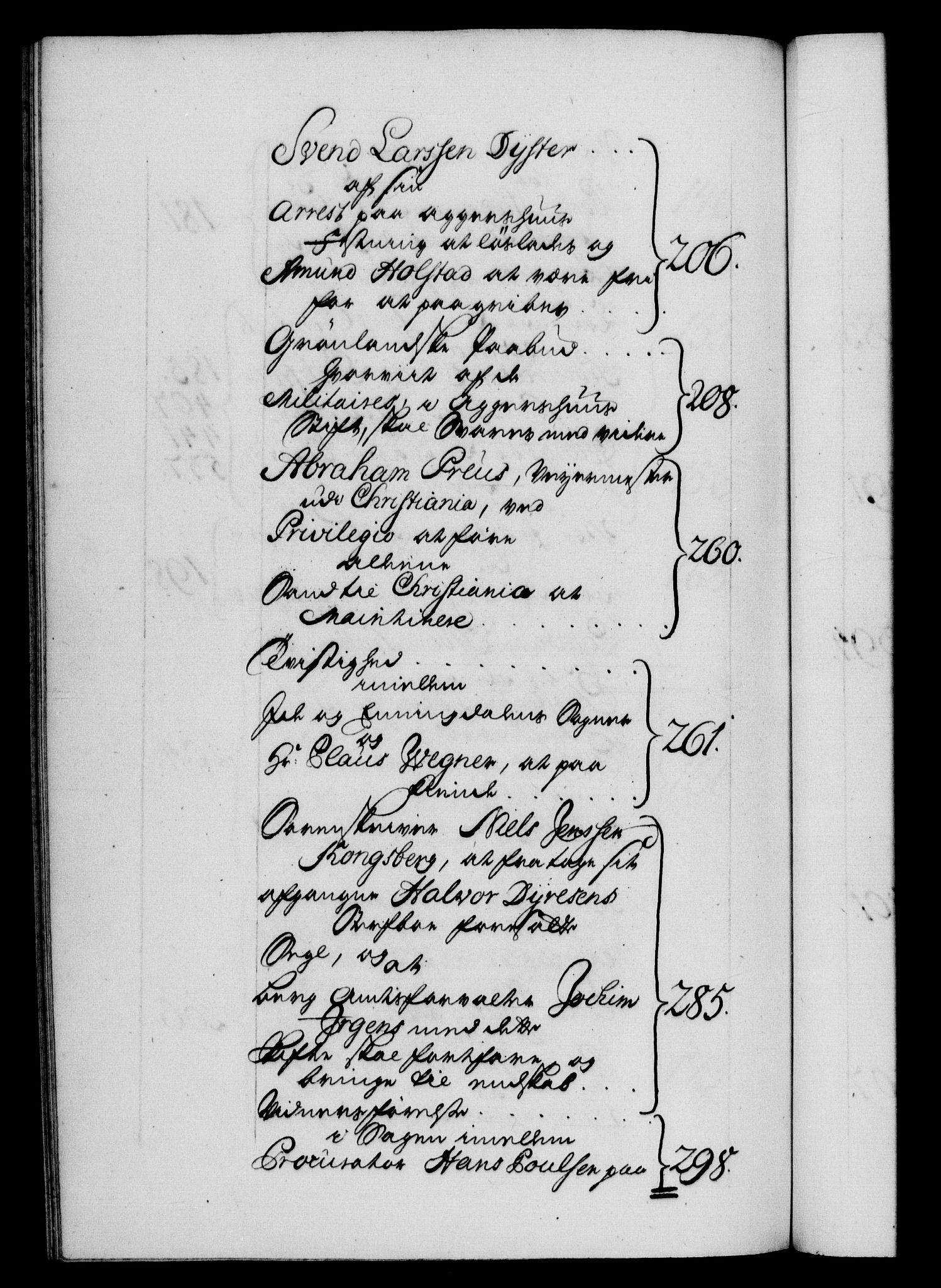 Danske Kanselli 1572-1799, AV/RA-EA-3023/F/Fc/Fca/Fcab/L0023: Norske tegnelser, 1725-1727