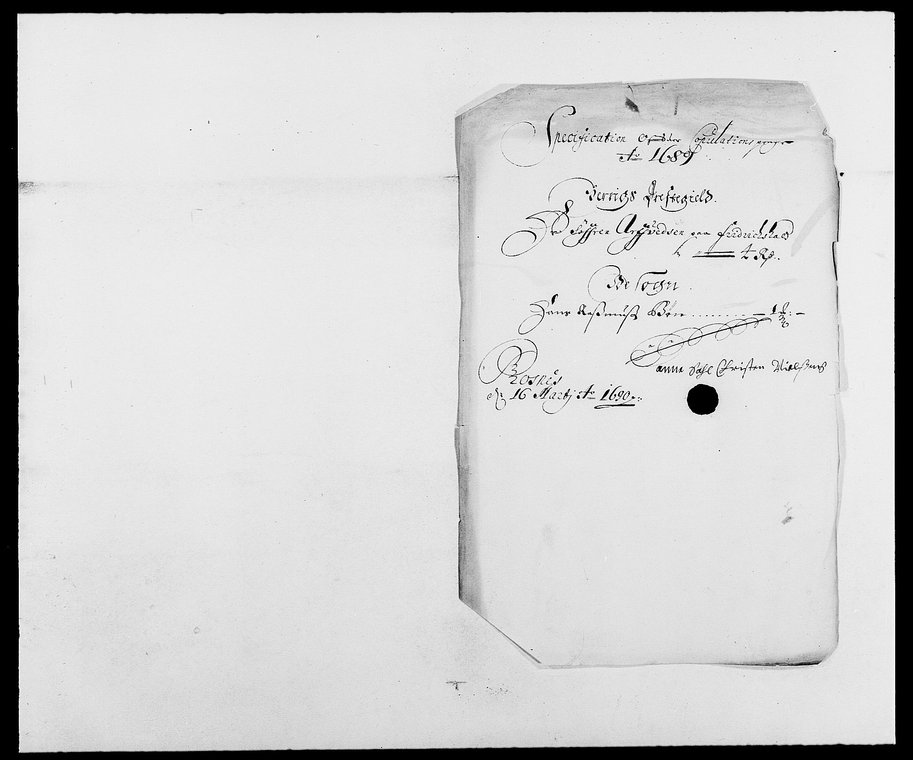 Rentekammeret inntil 1814, Reviderte regnskaper, Fogderegnskap, AV/RA-EA-4092/R01/L0008: Fogderegnskap Idd og Marker, 1689, s. 237