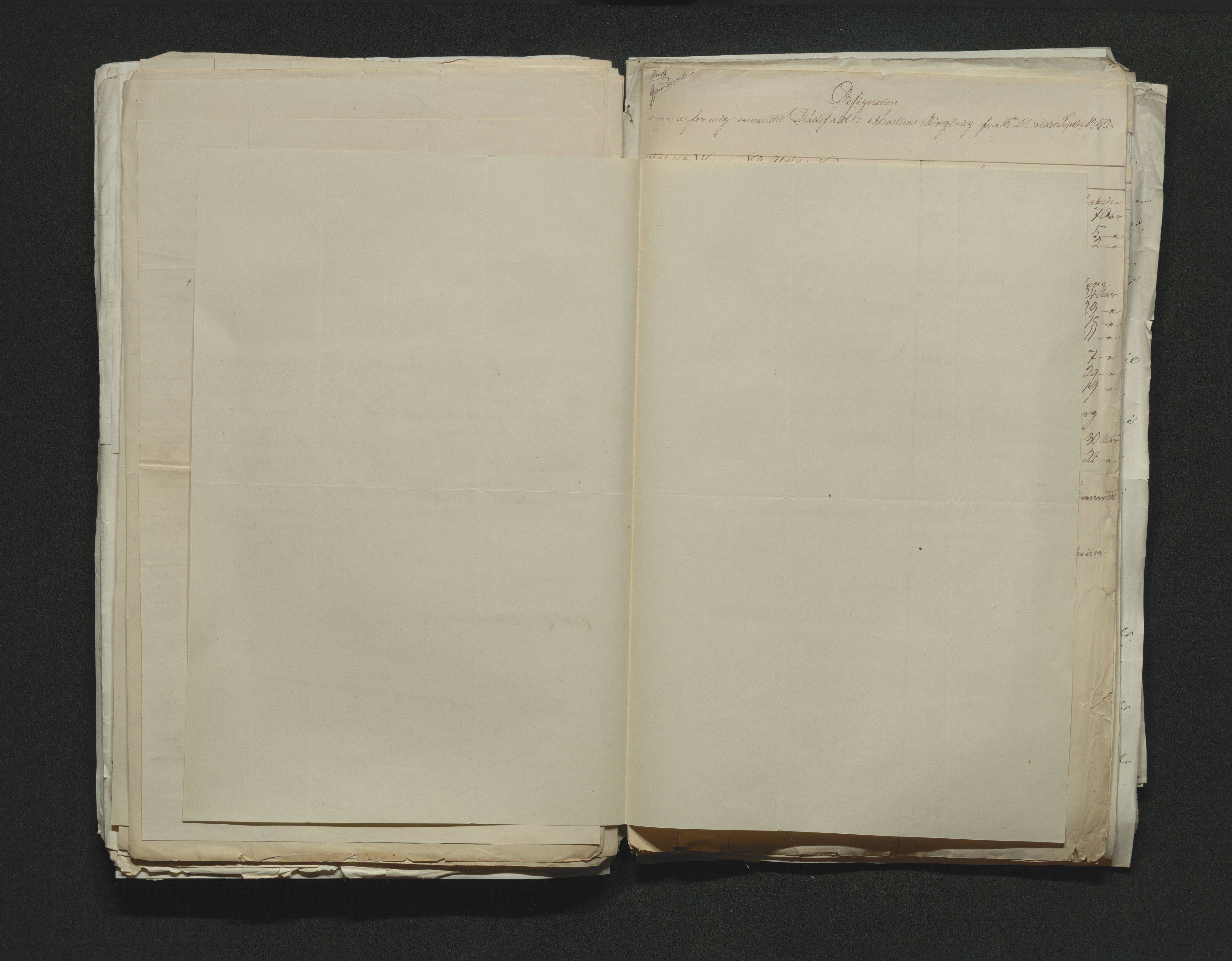 Eiker, Modum og Sigdal sorenskriveri, AV/SAKO-A-123/H/Ha/Hab/L0008: Dødsfallsmeldinger, 1850-1853