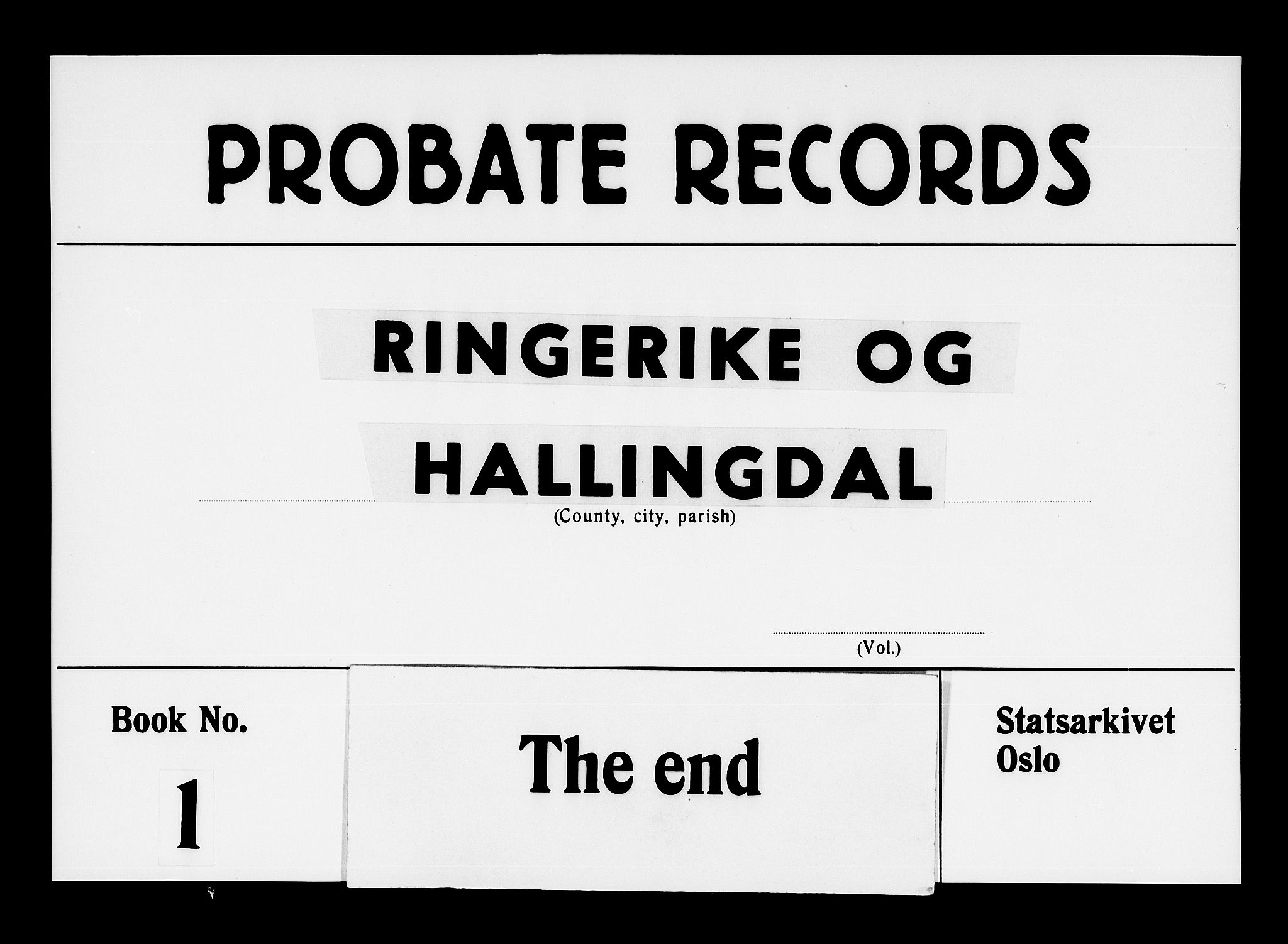 Ringerike og Hallingdal sorenskriveri, AV/SAKO-A-81/H/Ha/L0001: Skifteprotokoll, 1671-1699