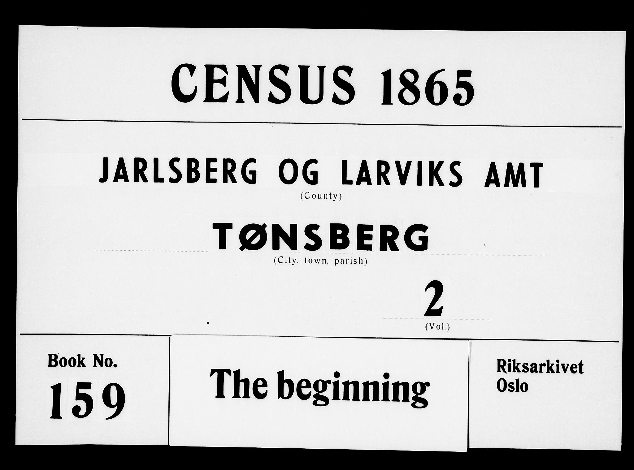 RA, Folketelling 1865 for 0705P Tønsberg prestegjeld, 1865, s. 363