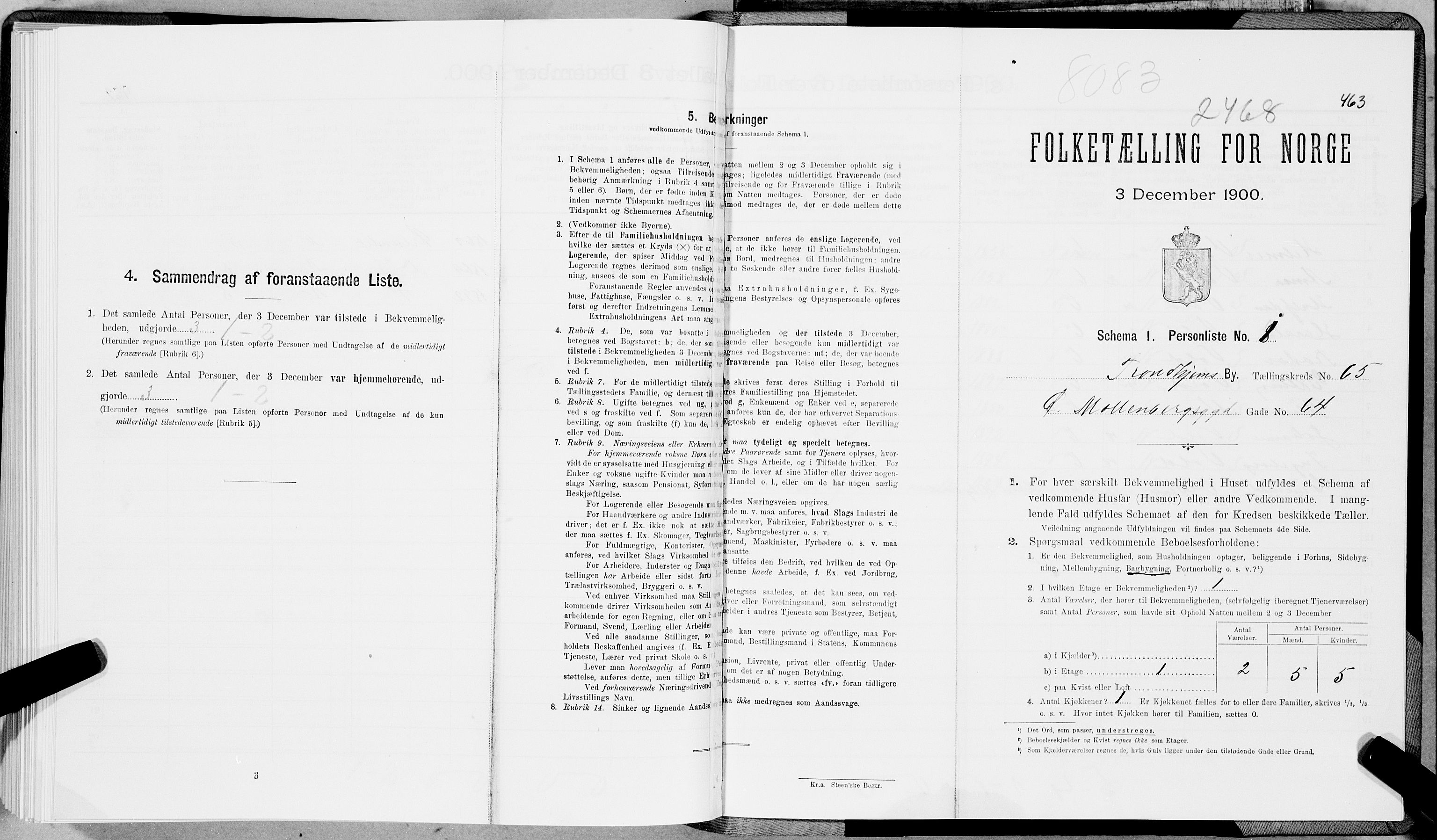SAT, Folketelling 1900 for 1601 Trondheim kjøpstad, 1900, s. 11769