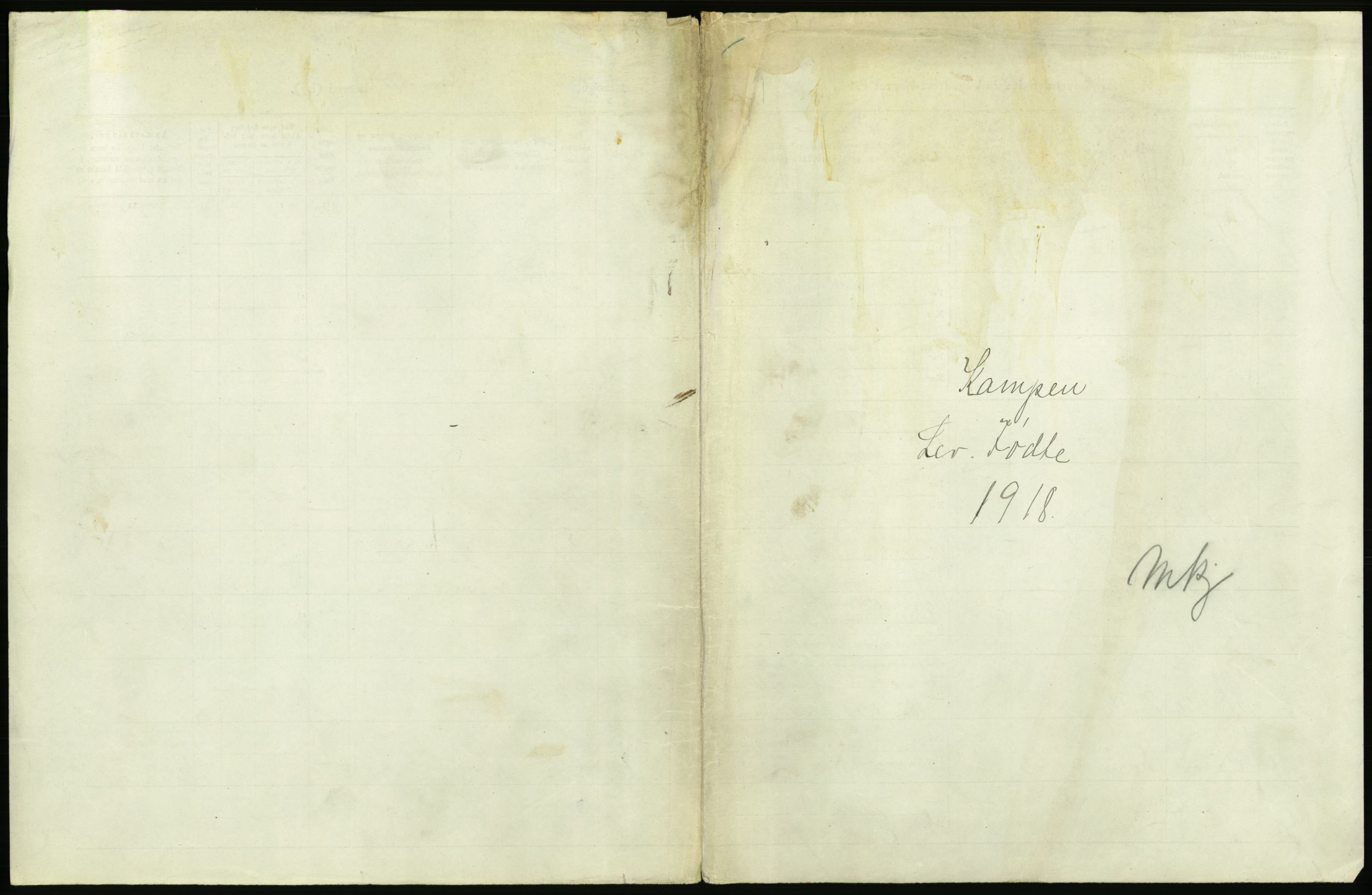 Statistisk sentralbyrå, Sosiodemografiske emner, Befolkning, AV/RA-S-2228/D/Df/Dfb/Dfbh/L0008: Kristiania: Levendefødte menn og kvinner., 1918, s. 305