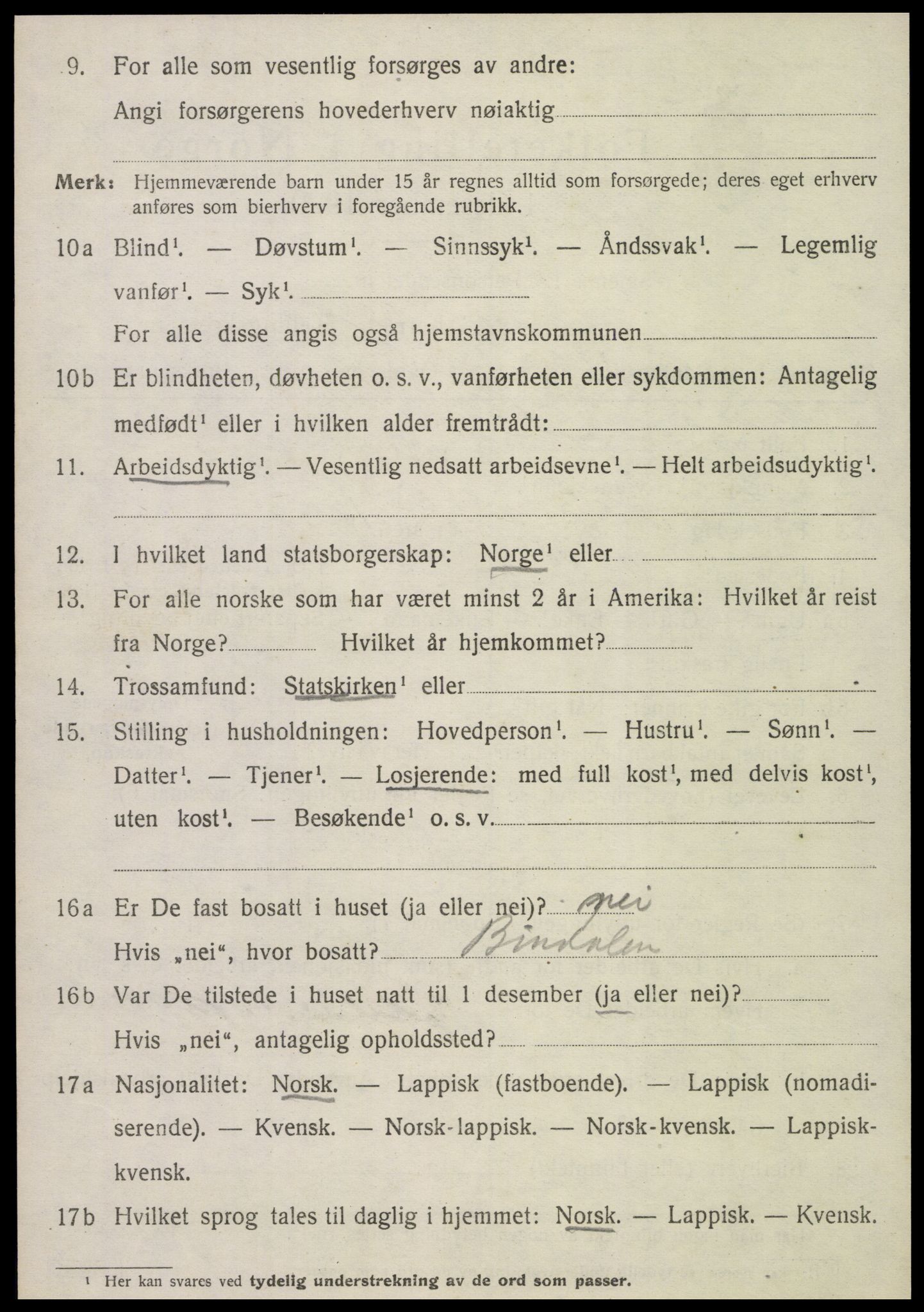 SAT, Folketelling 1920 for 1746 Klinga herred, 1920, s. 2114